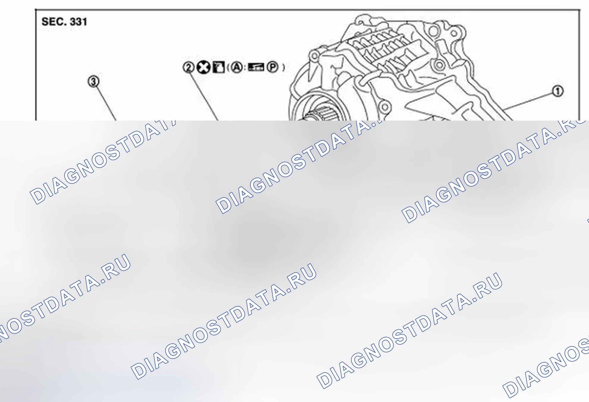 Рис. 11: VQ35HR: Разнесенный вид. Infiniti FX35 II