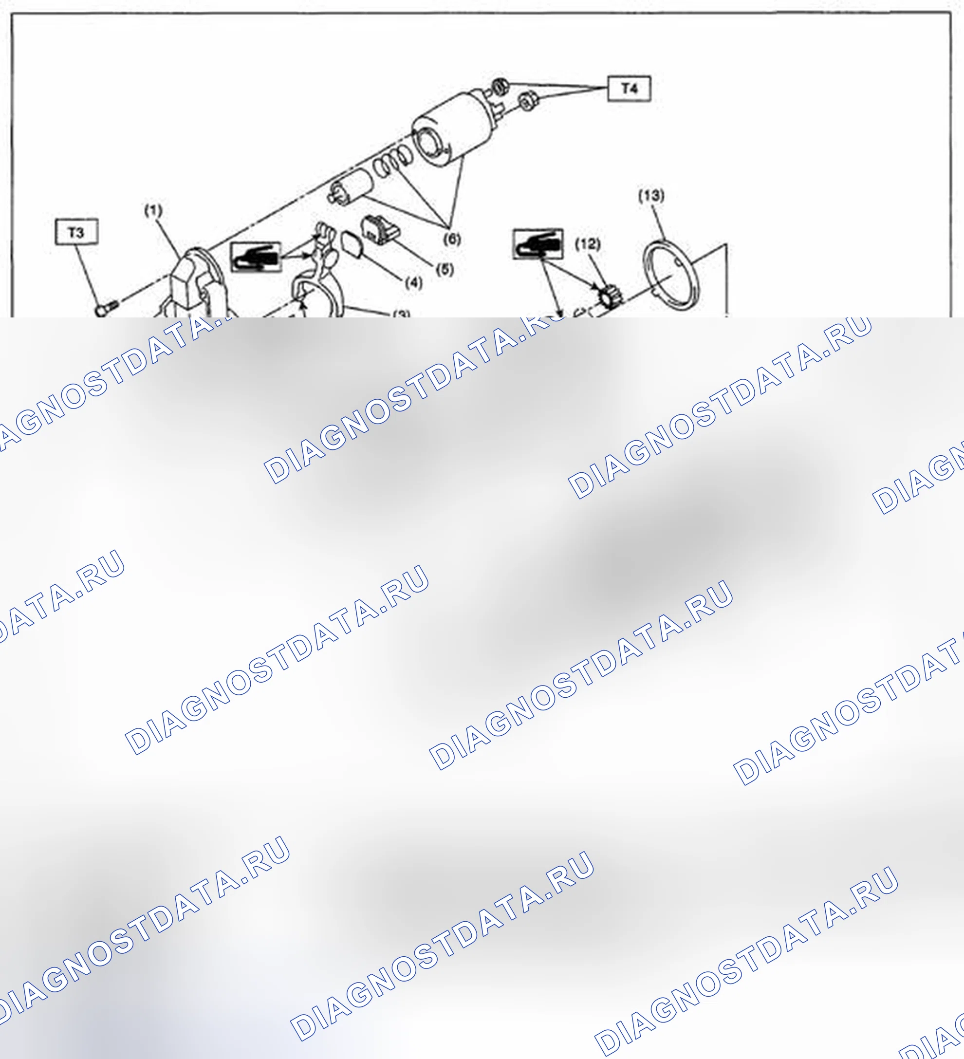Рис. 177: СТАРТЕР. Subaru Impreza WRX STI GR