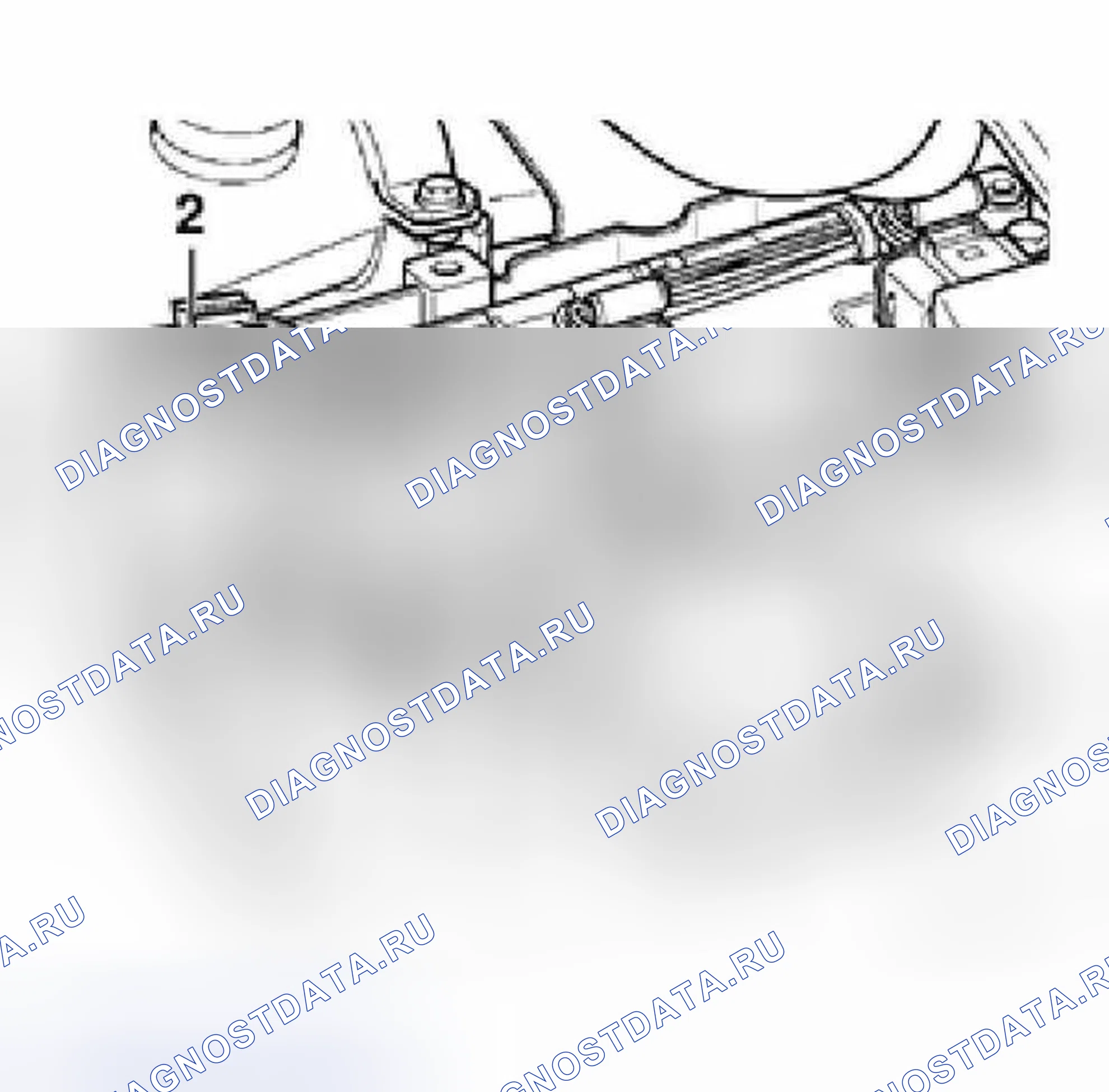 Рис. 165: Транспортные средства с кодом двигателя AWP, AWW. Volkswagen Golf Mk4