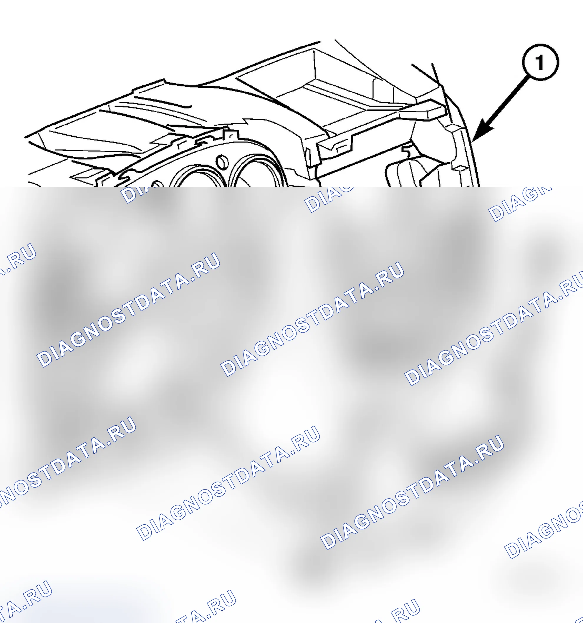 Рис. 22: ДЕМОНТАЖ - LHD. Chrysler PT Cruiser I