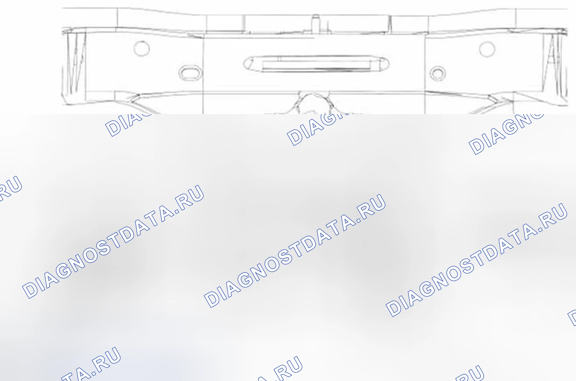 Рис. 6: ЗАЩЕЛКА КАПОТА. Ford Mustang V рестайлинг