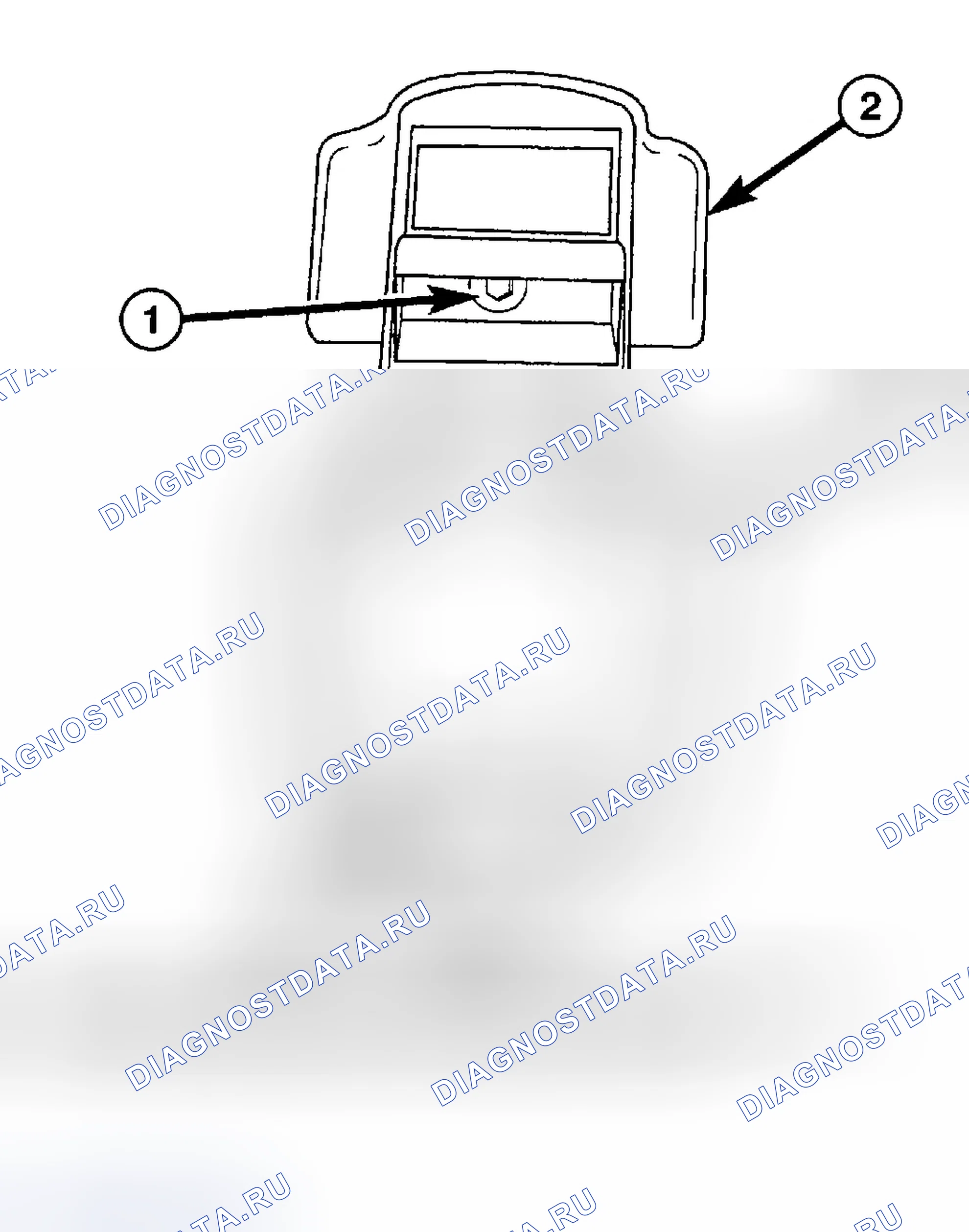 Рис. 12: ДЕМОНТАЖ. Dodge Pickup R1500 
