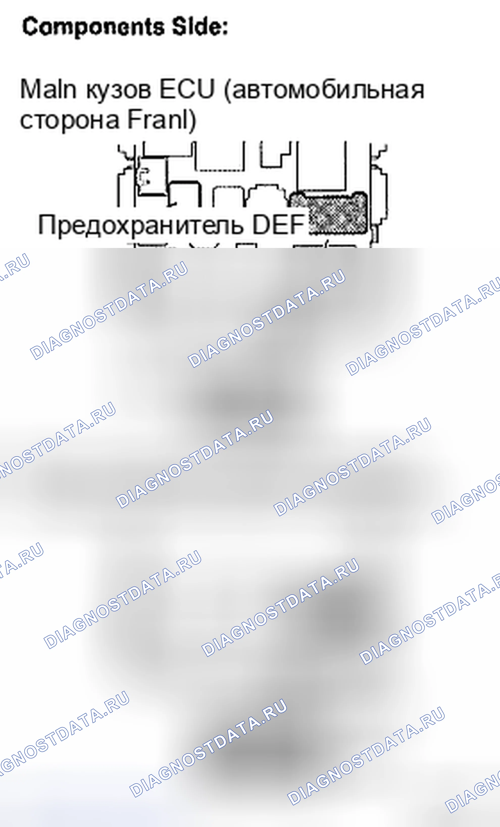 Рис. 75: ОСМОТР НА ТРАНСПОРТНОМ СРЕДСТВЕ. Toyota Yaris II