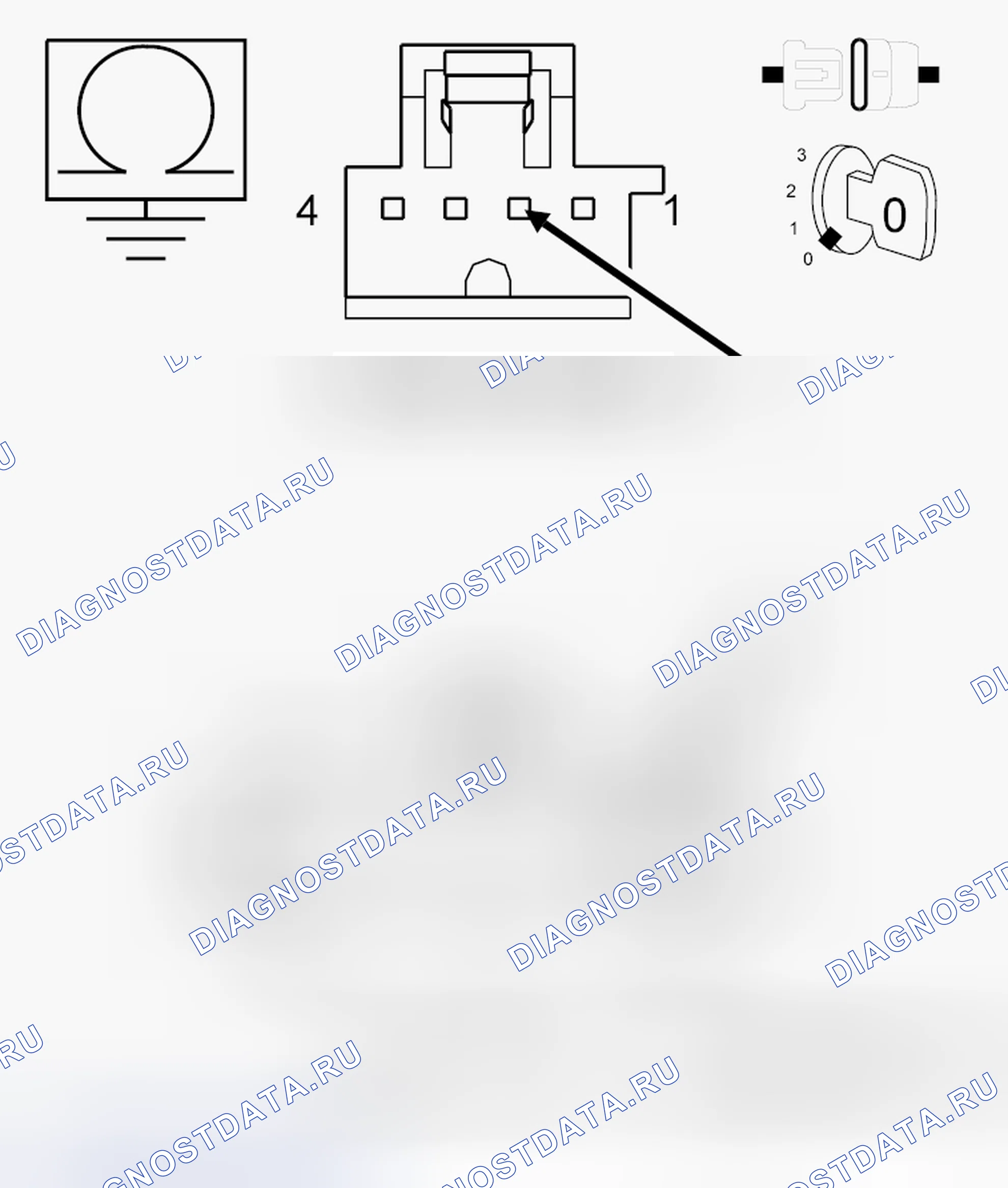 Рис. 62: ДИАГНОСТИЧЕСКИЙ ТЕСТ. Dodge Grand Caravan V