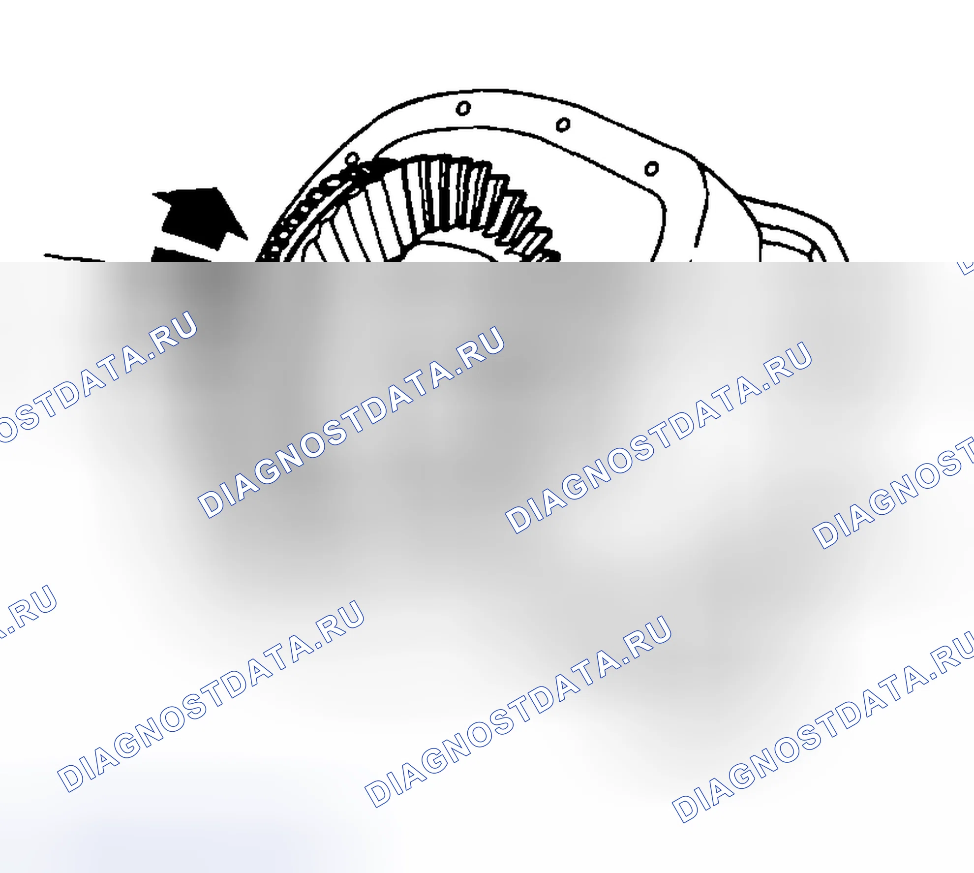 Рис. 463: Демонтаж. Ford Pickup F250 Super Duty I