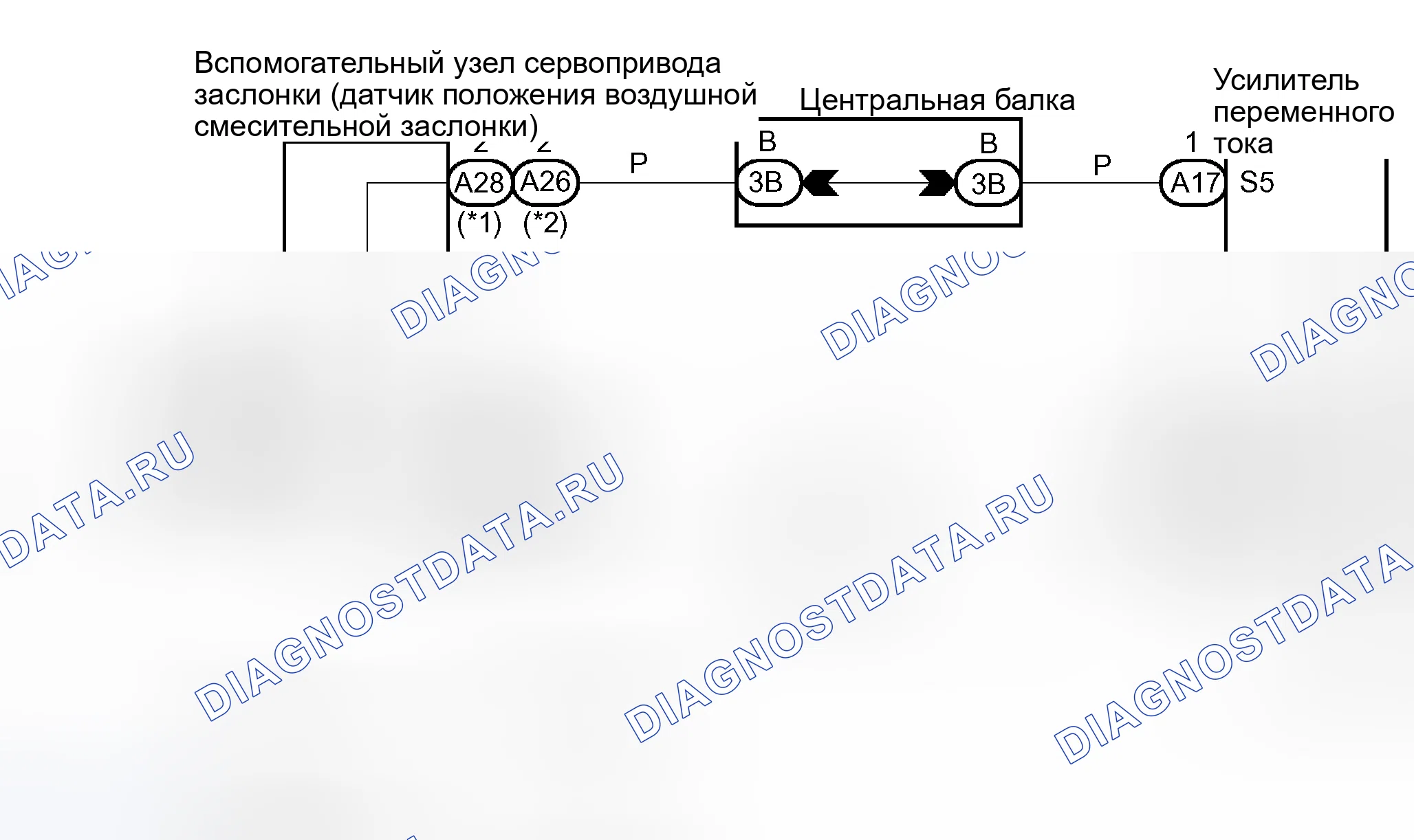 Рис. 79: Принципиальная схема. Toyota 4Runner IV