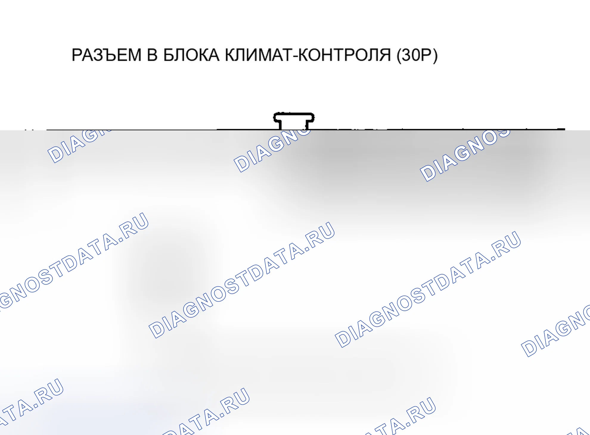 Рис. 21: Индикатор расшифровка кода ошибки D: Короткое замыкание в цепи датчика температуры наружного воздуха. Honda Pilot I