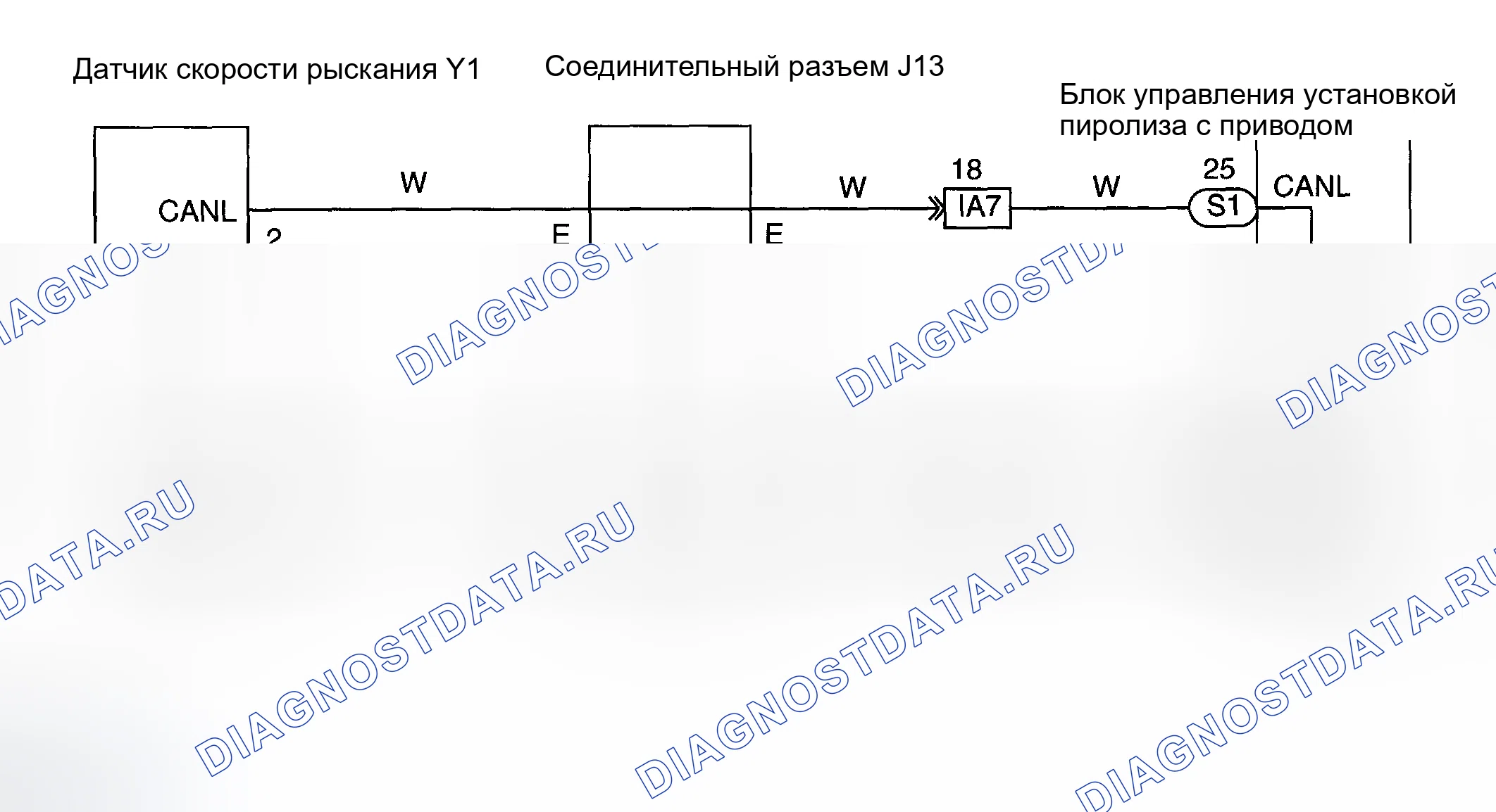 Рис. 12: электросхема. Toyota Matrix E130