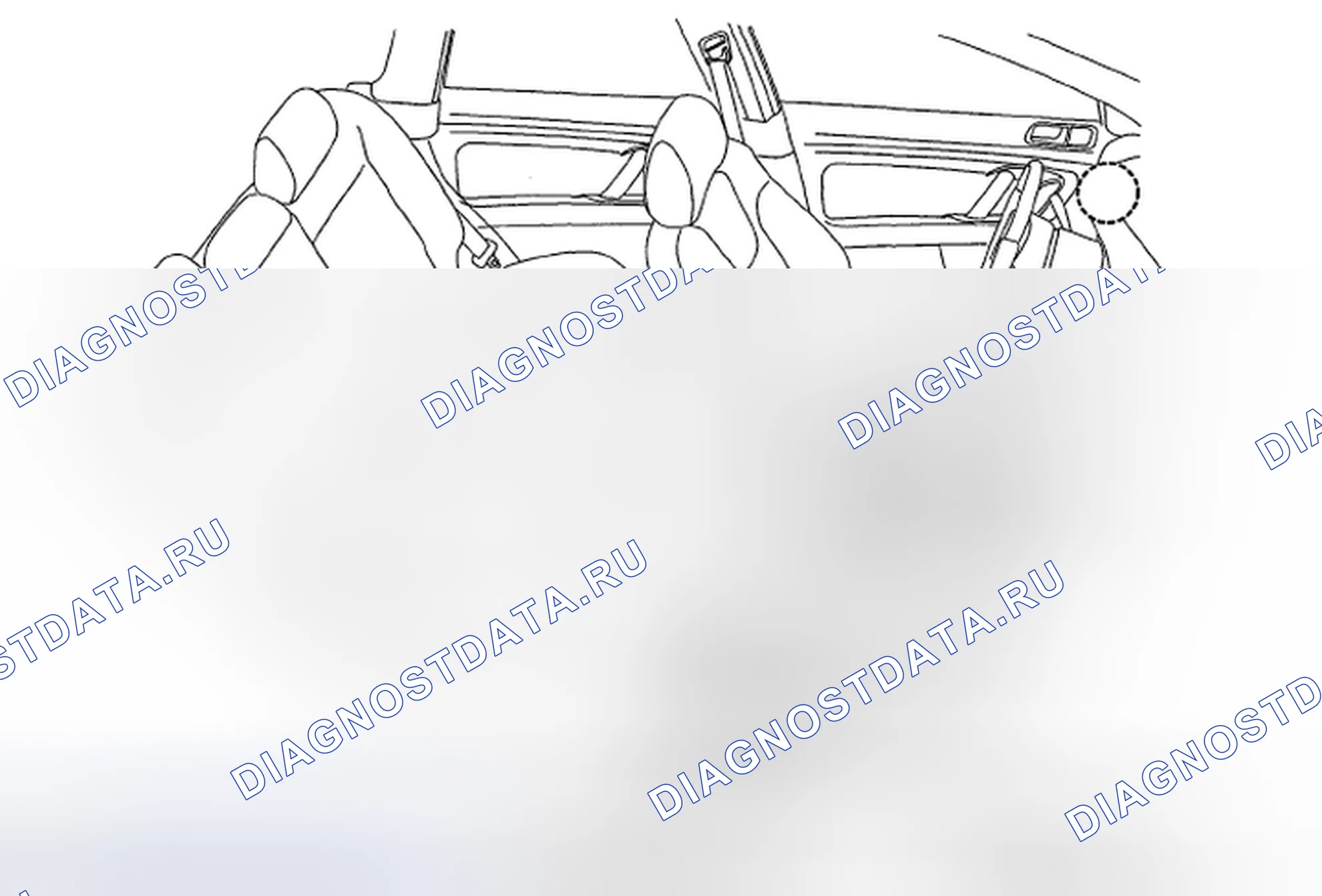 Рис. 123: РАСПОЛОЖЕНИЕ. Subaru Impreza WRX GH