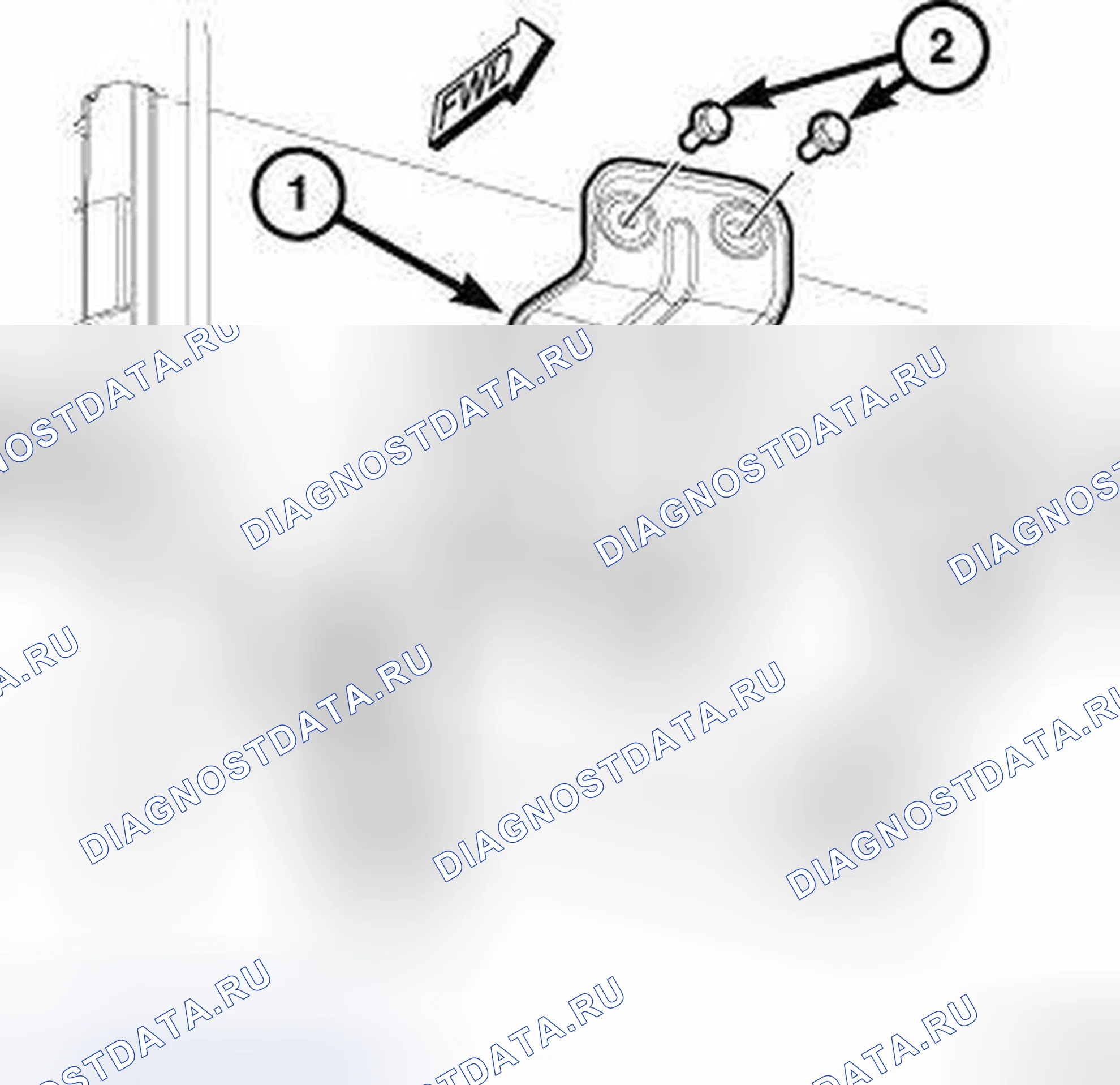 Рис. 18: КРОНШТЕЙН. Dodge Charger VI
