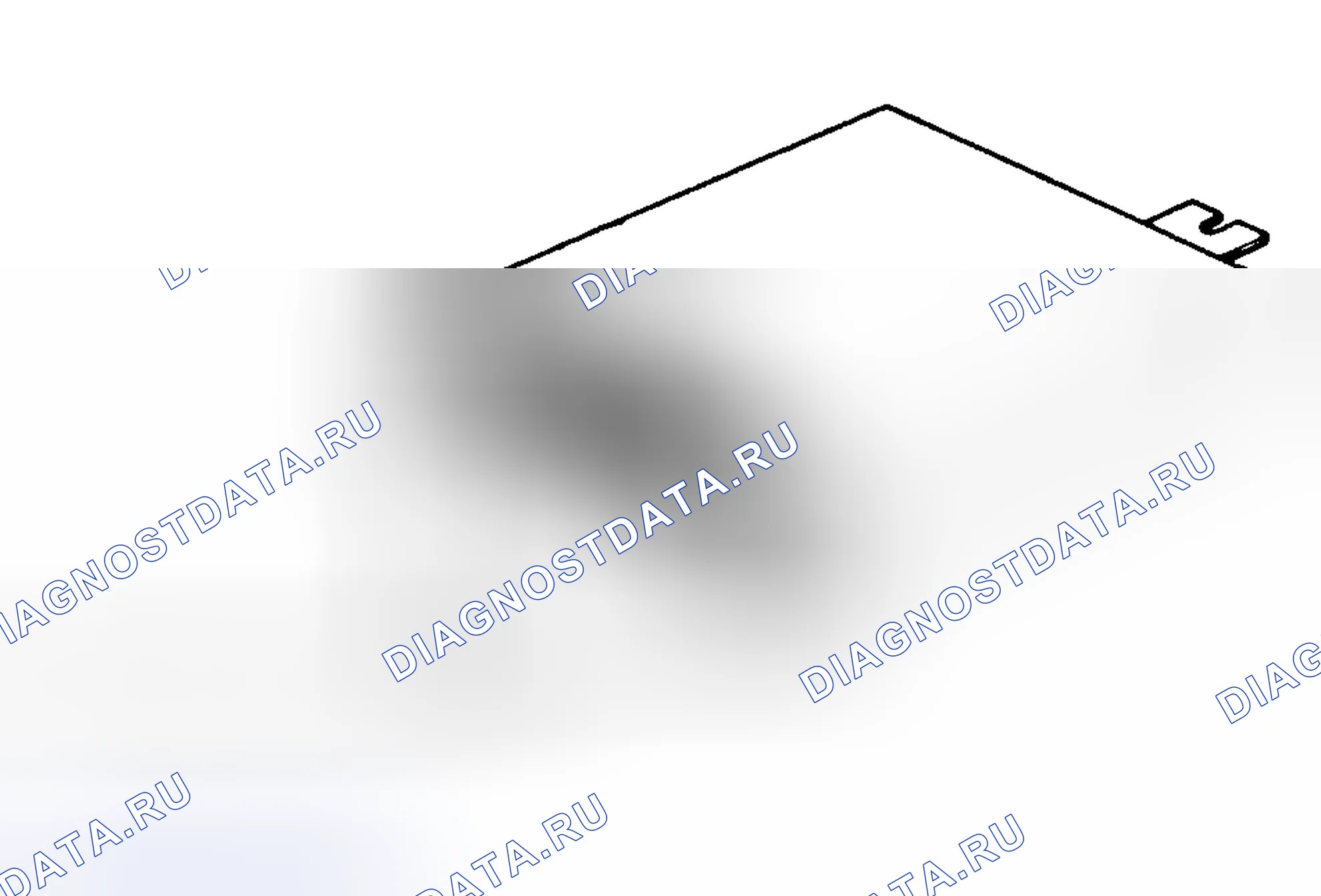 Рис. 38: Электронный блок управления (ECU). Toyota Camry V10