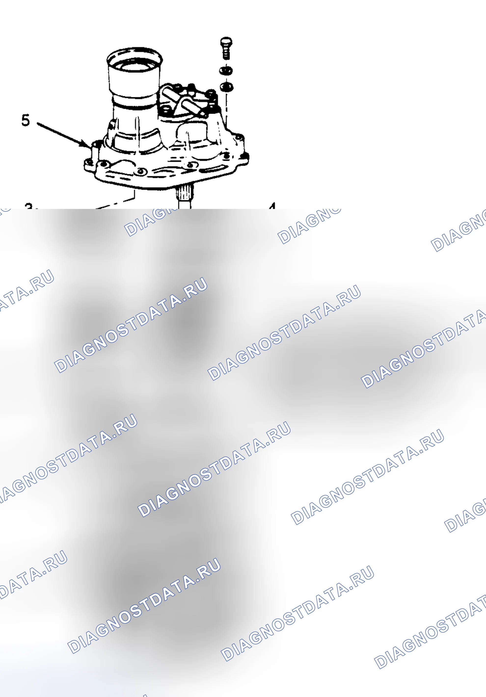 Рис. 22: Сборка раздаточной коробки и раздвижного корпуса. Subaru Legacy BC/BJ/BF