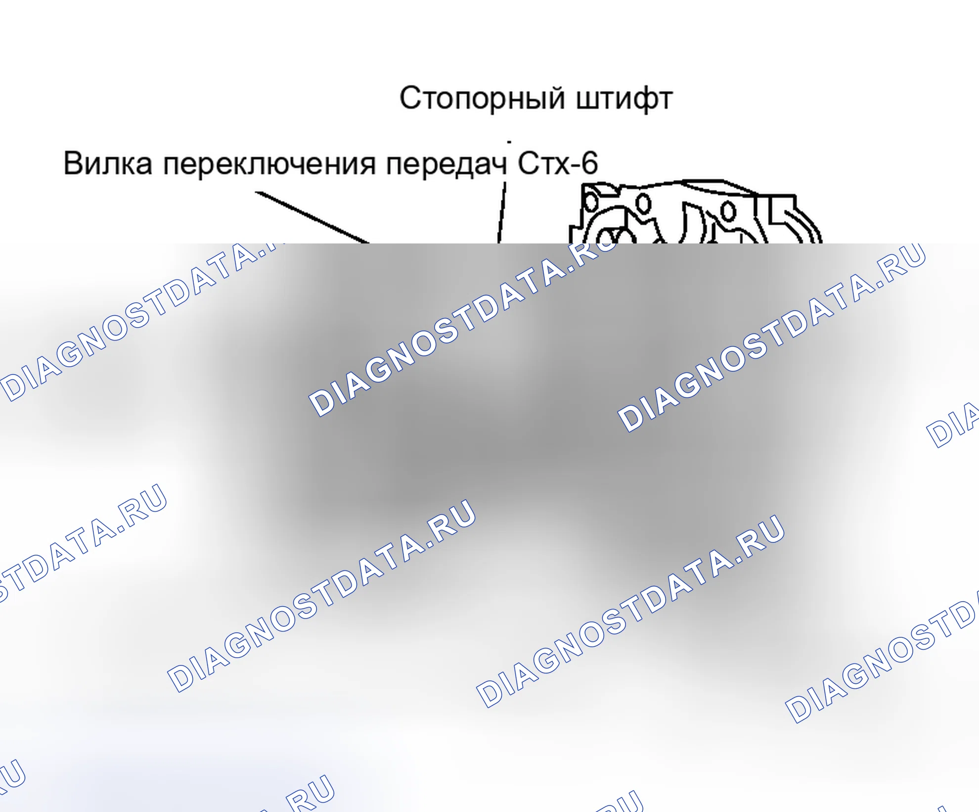Рис. 147: Компоненты управления переключением передач. Honda Life I