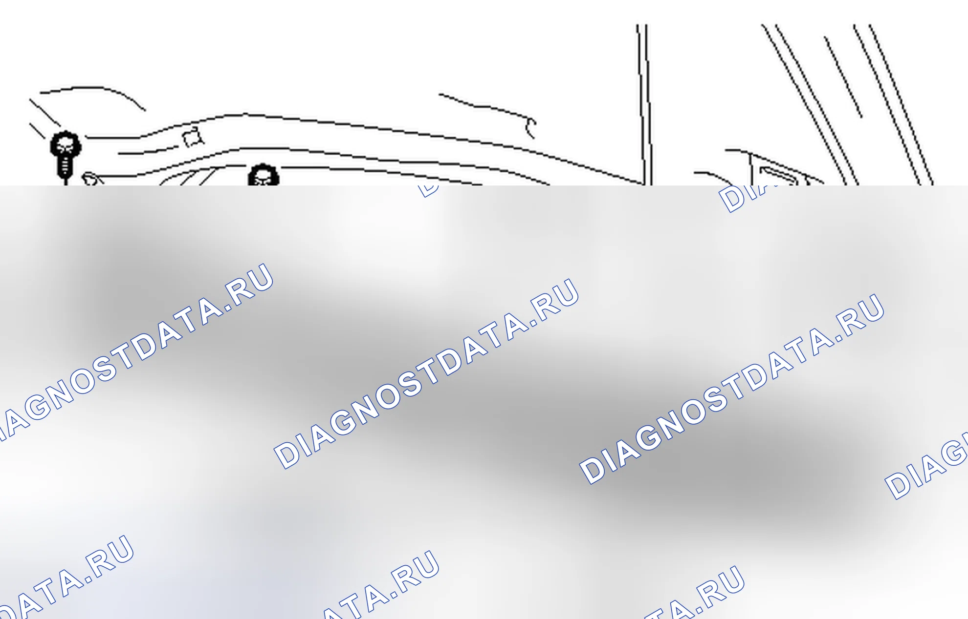 Рис. 31: ДЕМОНТАЖ. Toyota Avalon XX30 рестайлинг 2