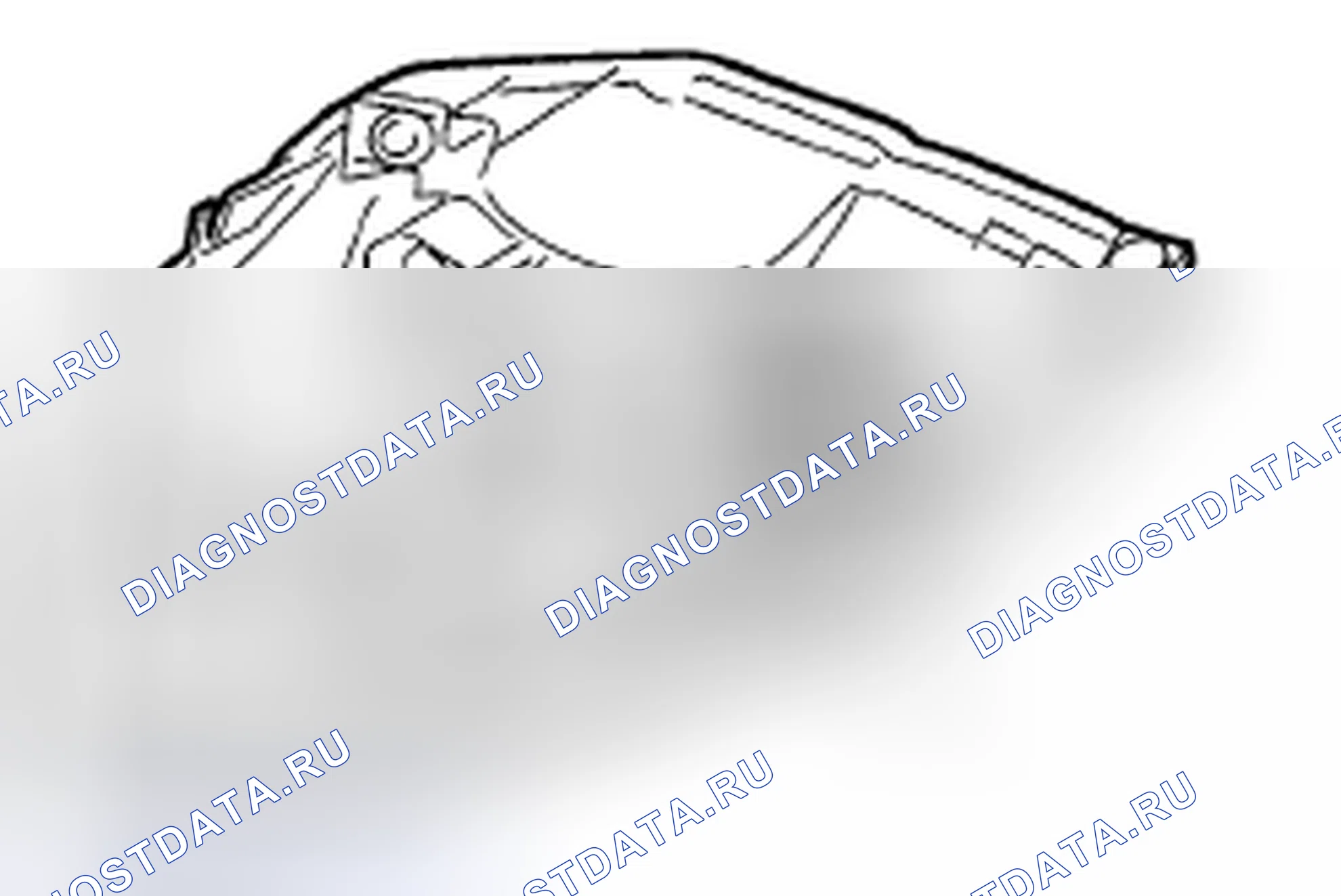 Рис. 19: МОДЕЛЬ ВАГОНА. Subaru Outback BP рестайлинг