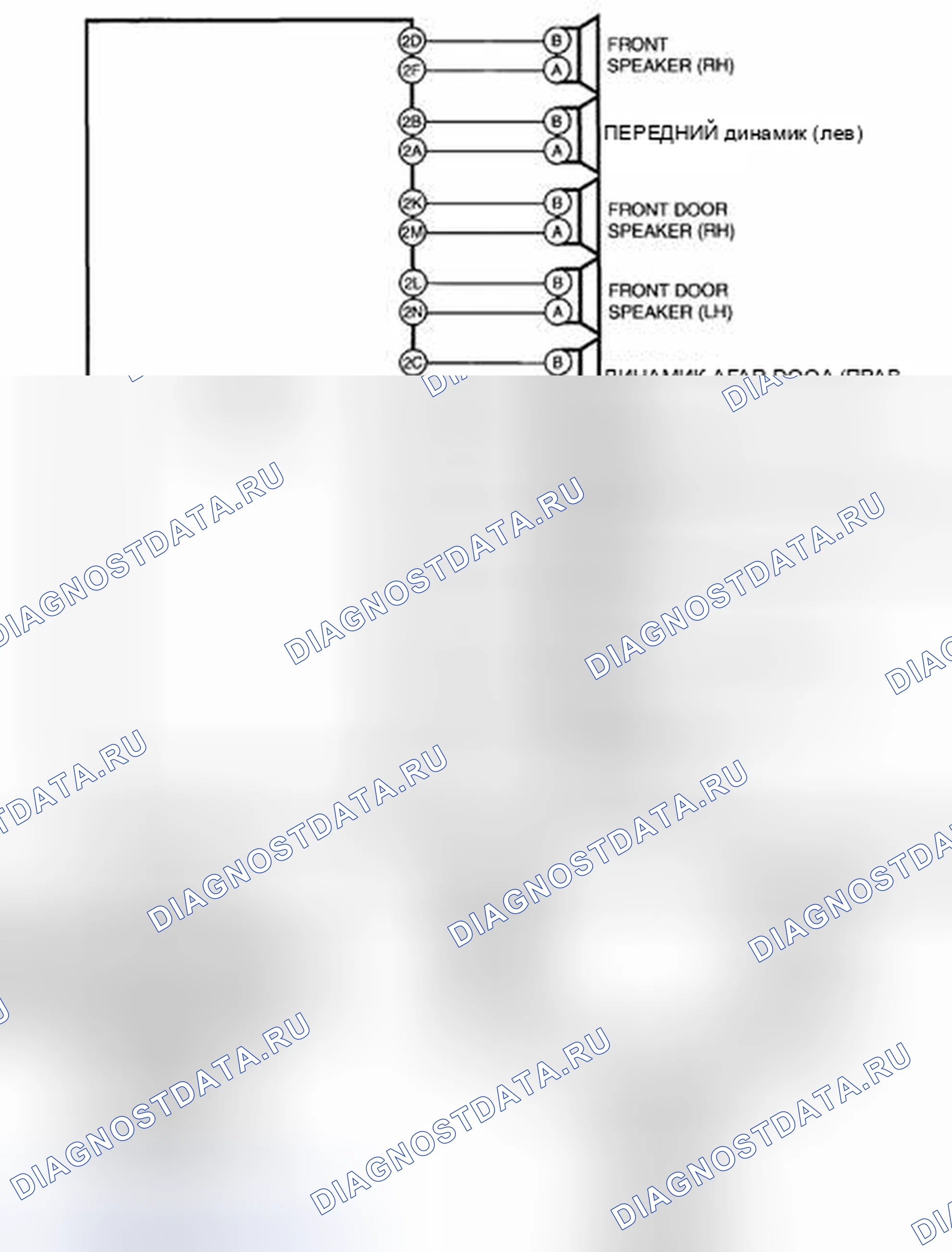 Рис. 87: расшифровка кода ошибки: B1238:49, 23: Er03 [АУДИО]. Mazda CX-7 I рестайлинг