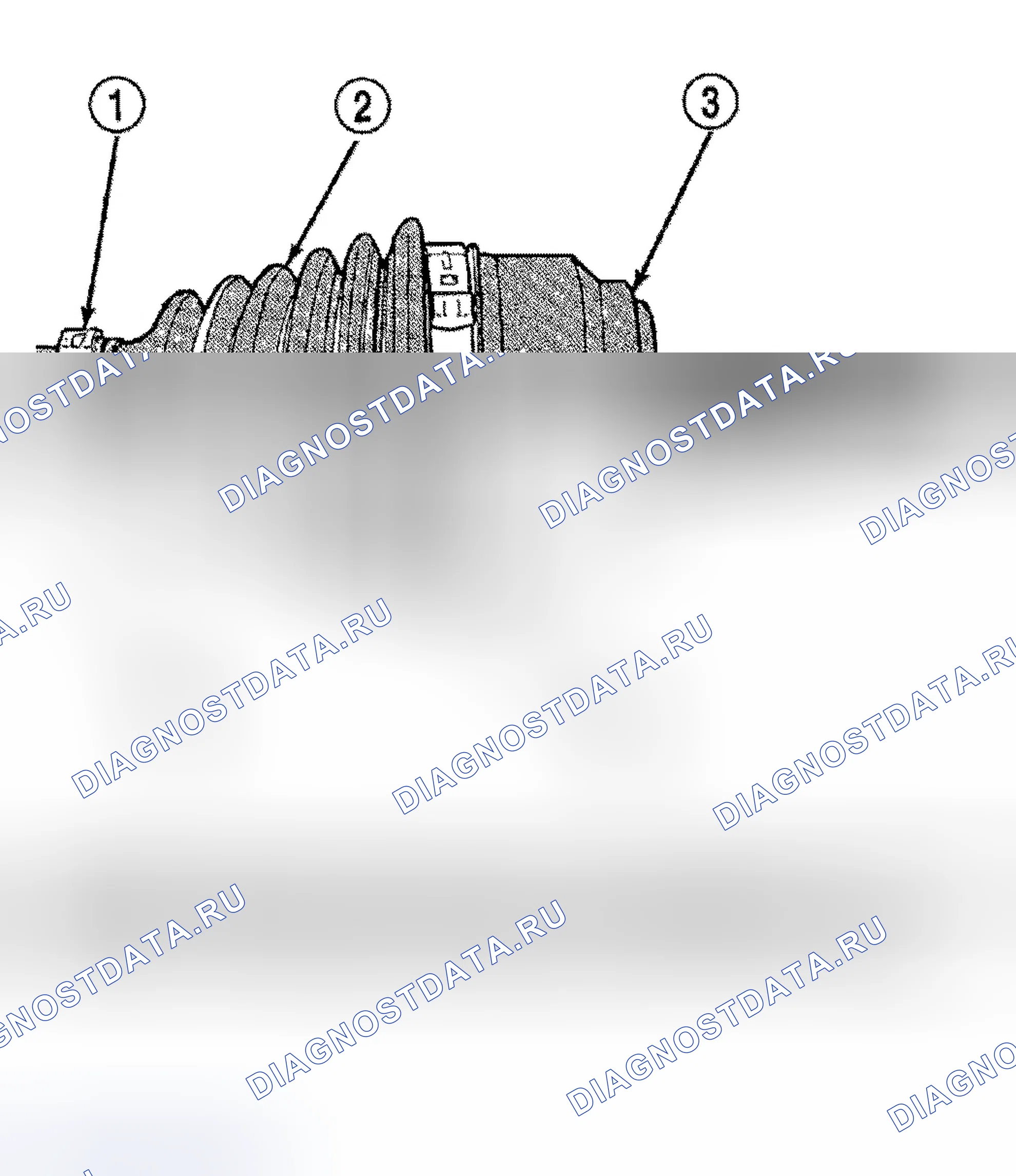 Рис. 25: ДЕМОНТАЖ. Chrysler Town & Country IV