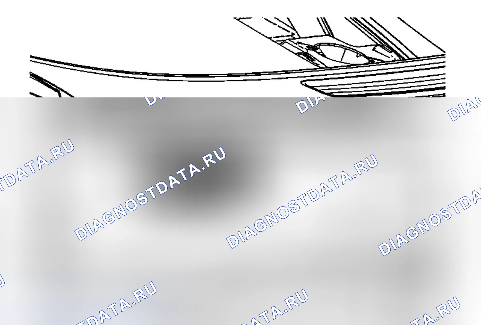 Рис. 13: Очистка воздухозаборного экрана. Chevrolet Traverse I