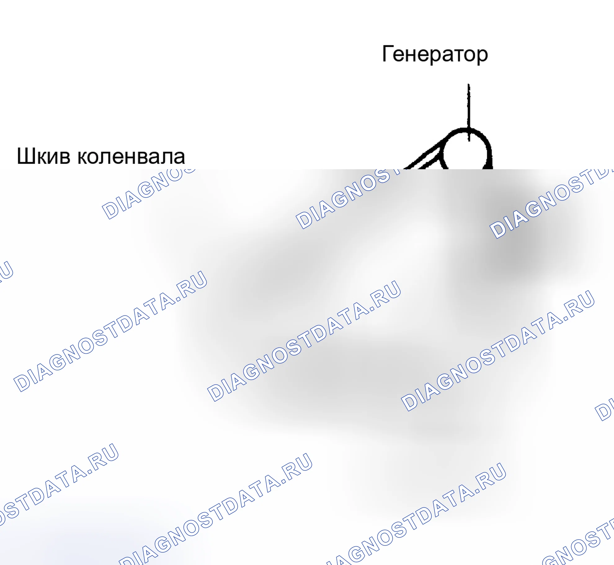 Рис. 2: ПРОКЛАДКА ПРИВОДНОГО РЕМНЯ (CAMRY). Toyota Paseo L50