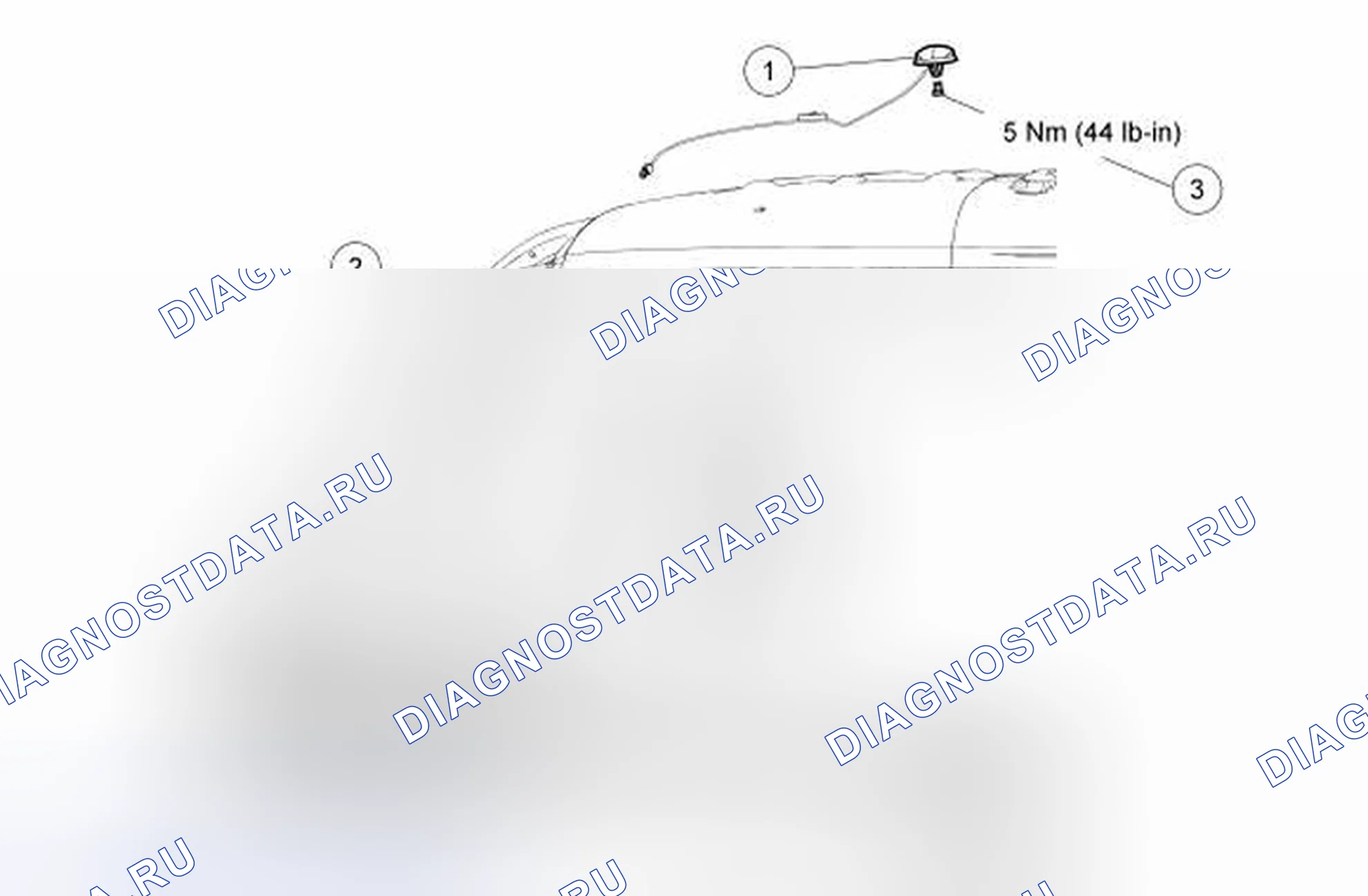 Рис. 13: Антенна - спутниковое радио. Hyundai Mufasa I
