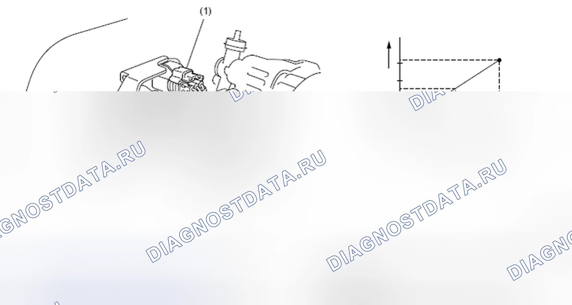 Рис. 435: ДАТЧИК АБСОЛЮТНОГО ДАВЛЕНИЯ впускной коллектор. Subaru Outback BR