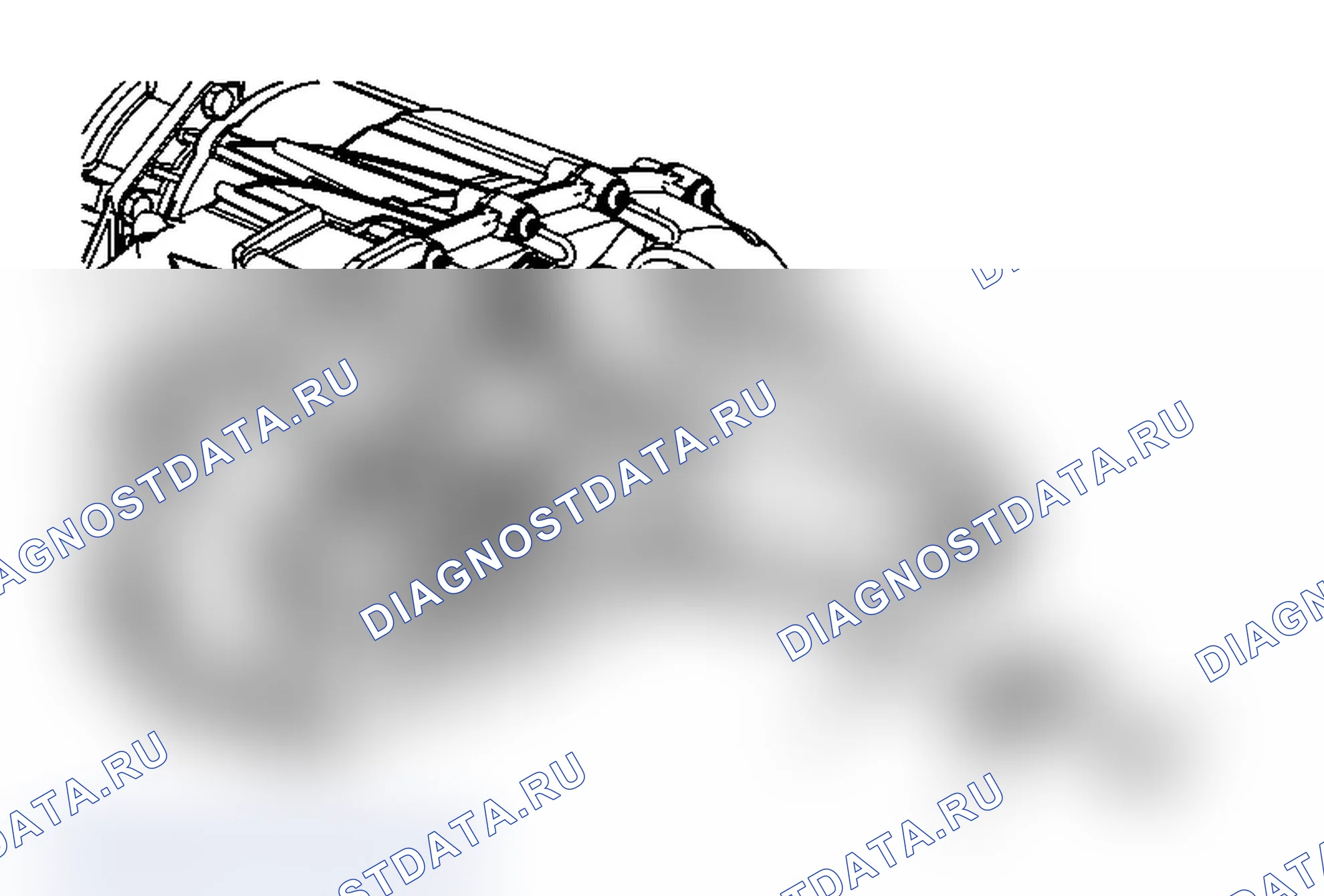 Рис. 91: Замена датчика положения двух-/четырехколесного привода раздаточной коробки. Chevrolet Silverado 2500 HD 