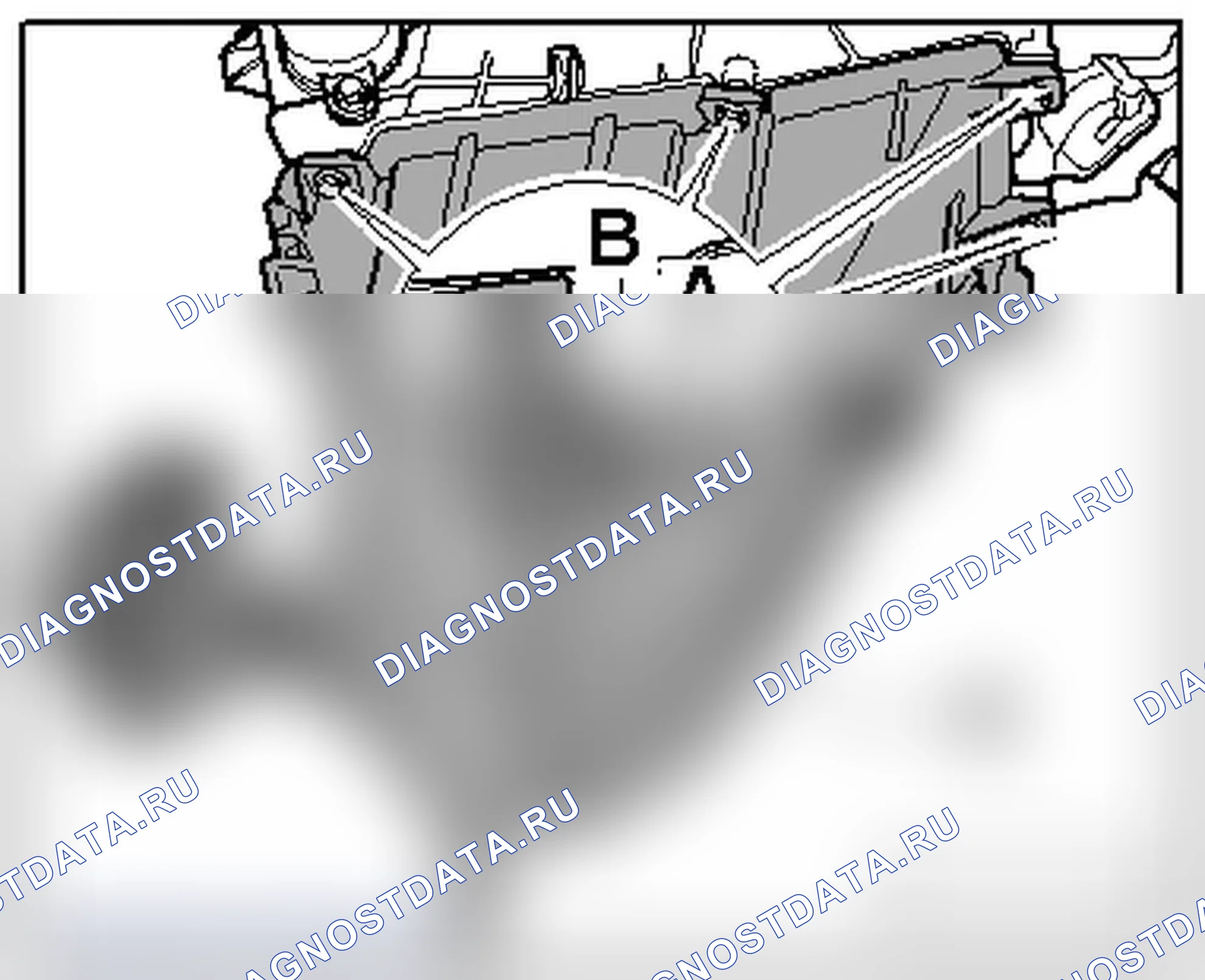 Рис. 127: ИСПАРИТЕЛЬ. Audi Q7 4L рестайлинг