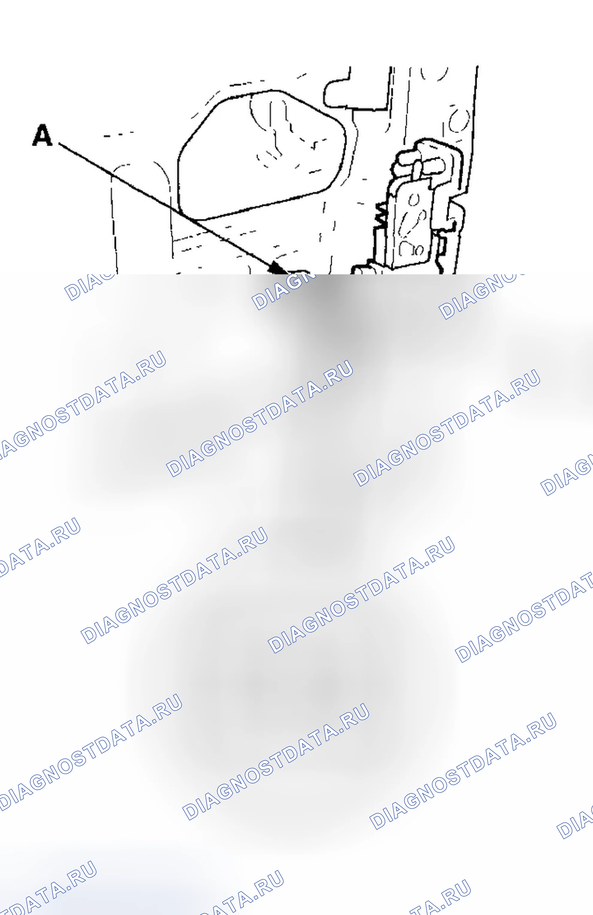 Рис. 21: Дверь пассажира. Honda Element YH2