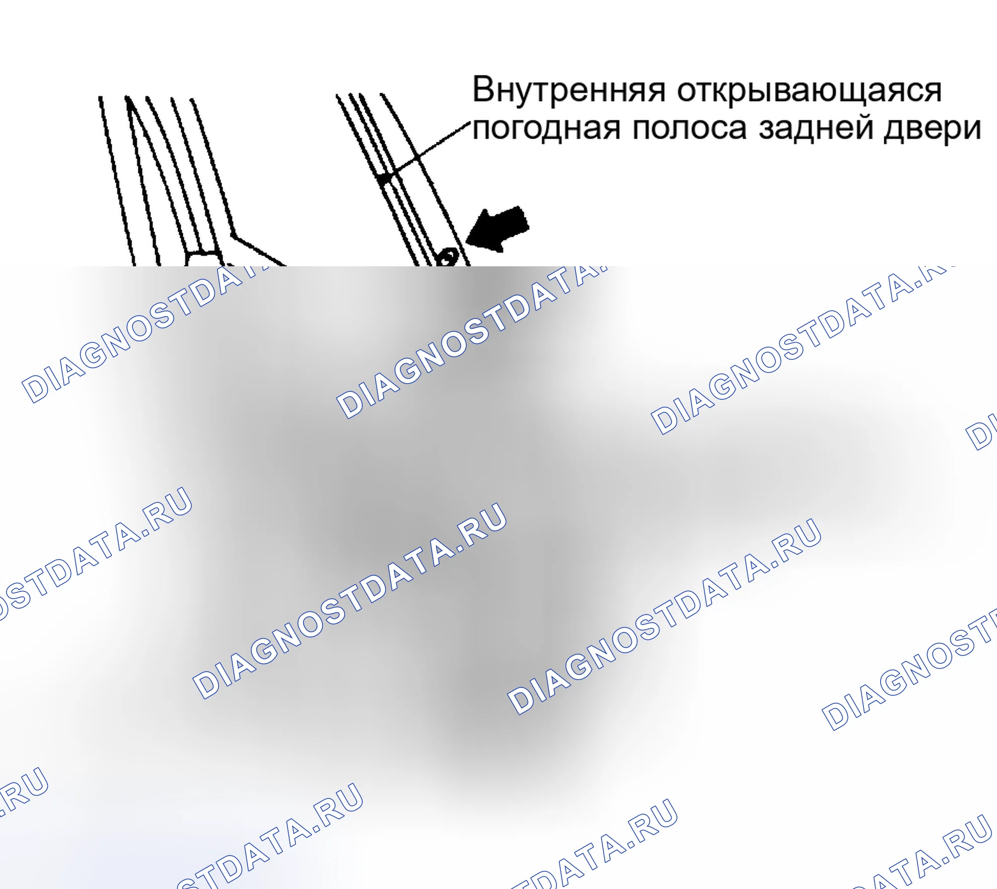 Рис. 15: Точки удаления. Mitsubishi Galant VI