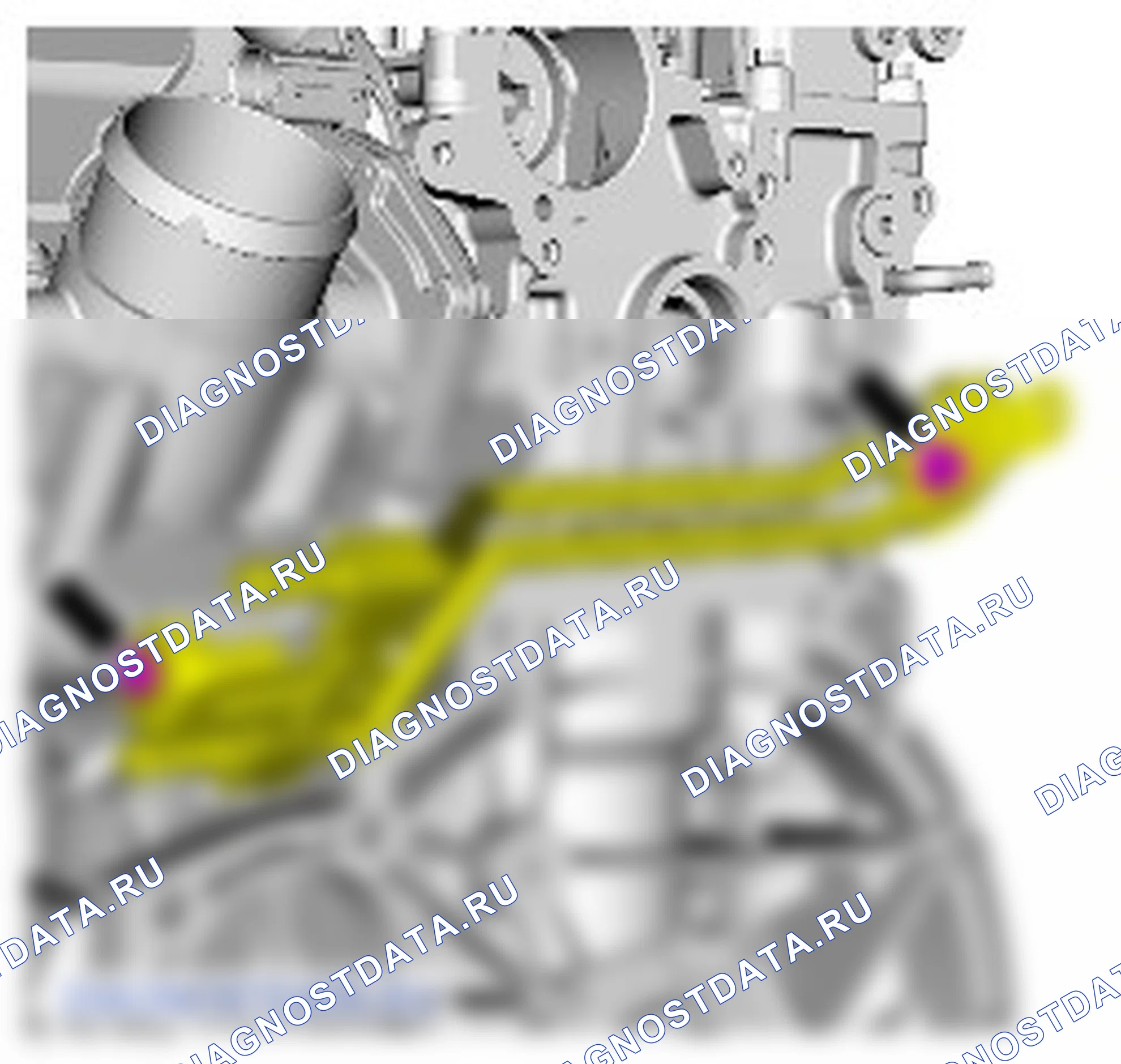 Как снять присоединяемые детали двигателя. Ford Grand C-MAX II рестайлинг