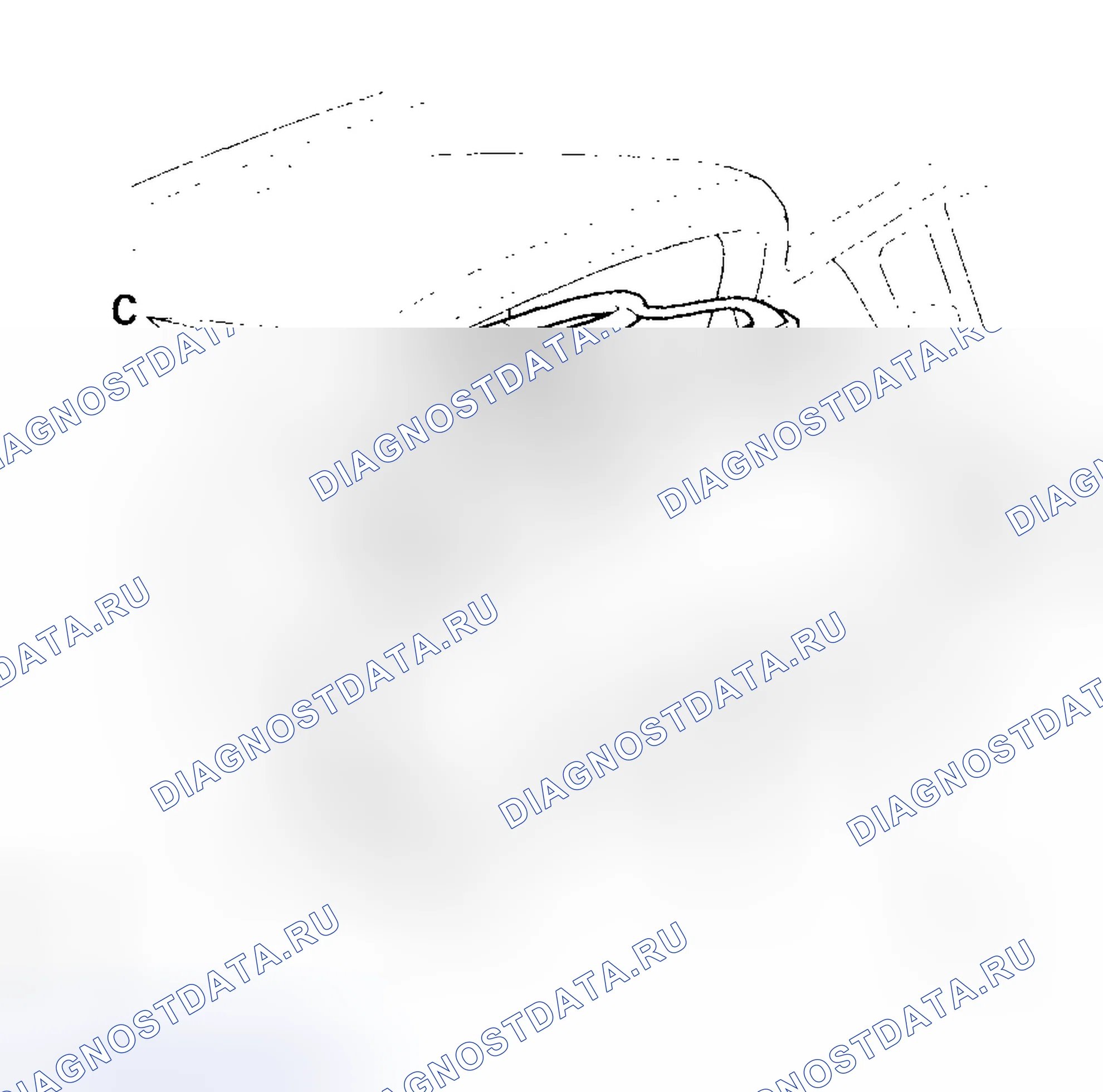 Рис. 9: Замена датчика в сборе. Honda Pilot I