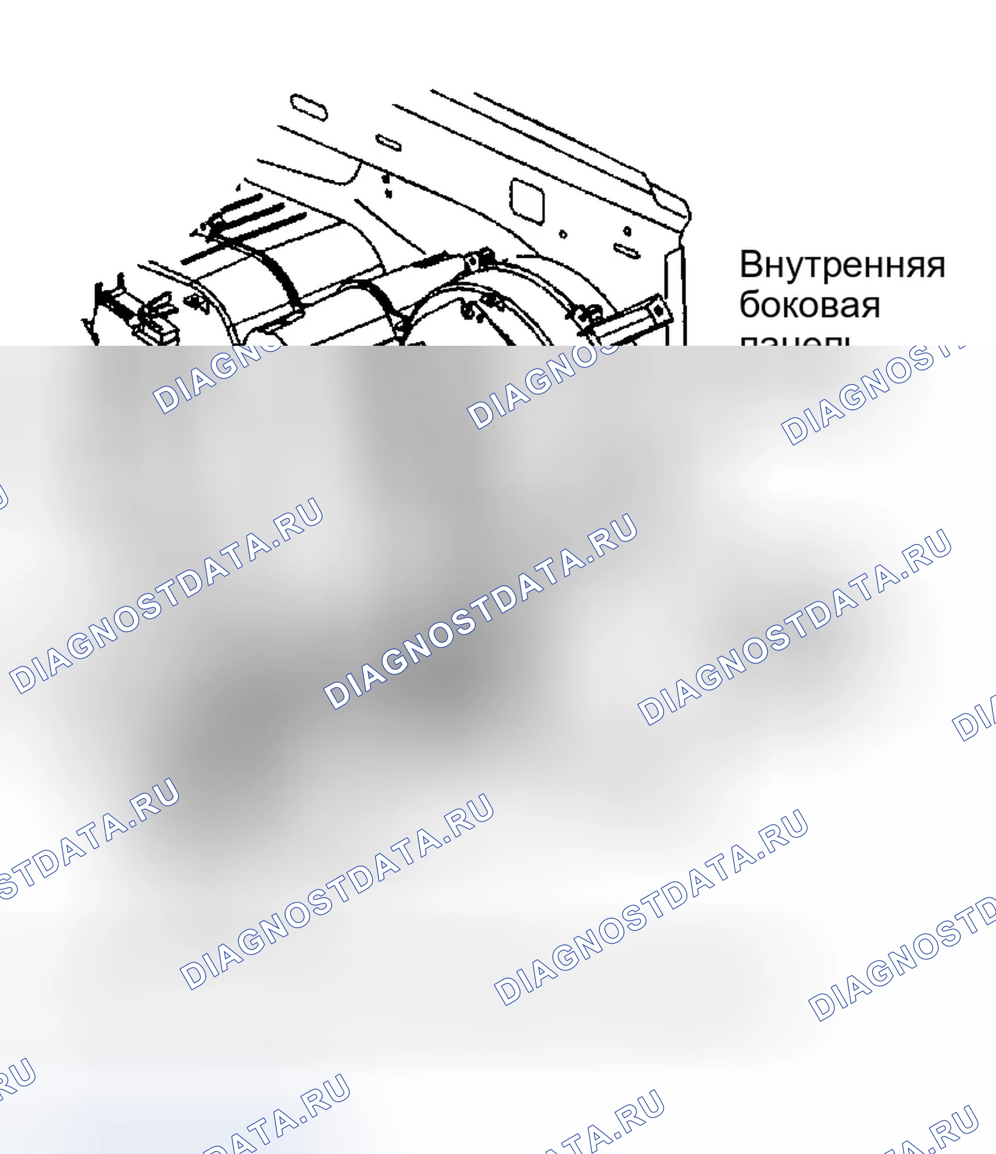 Рис. 3: Демонтаж и монтаж. GMC Yukon Denali 