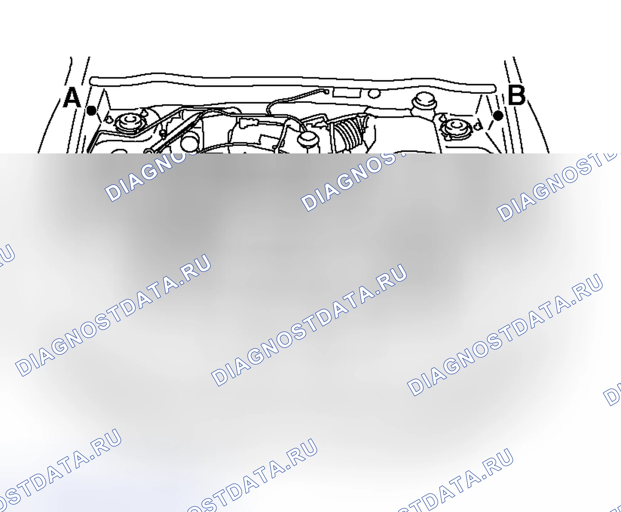 Рис. 239: < < D > > ОПОРА УЗЛА ДВИГАТЕЛЯ. Honda Envix I
