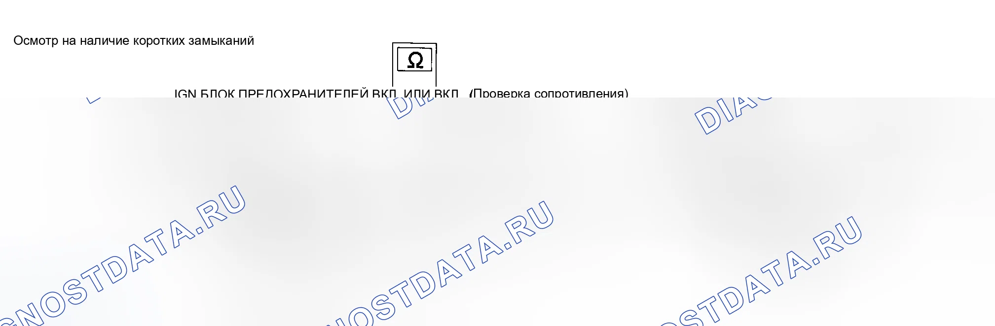 Рис. 12: Тестирование на " шорты " в цепи. Honda N-WGN I