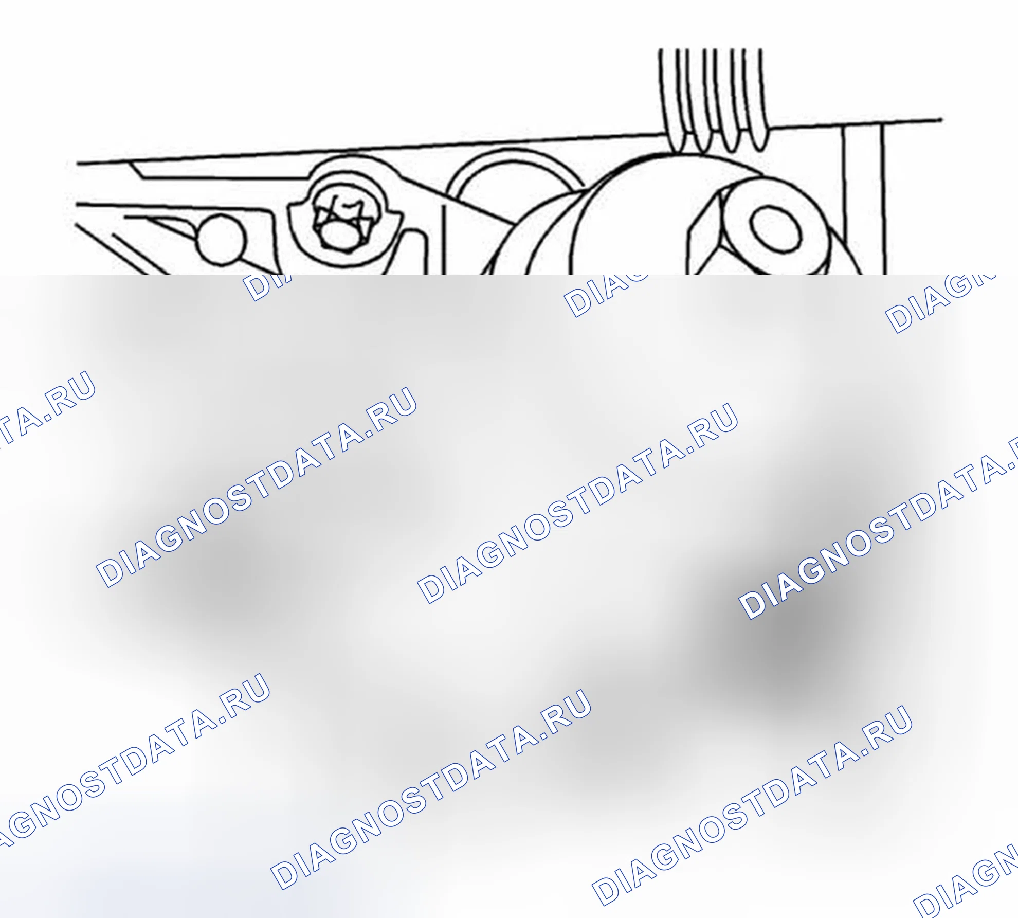 Рис. 57: Идентификация двигателя. Chevrolet Cruze I рестайлинг