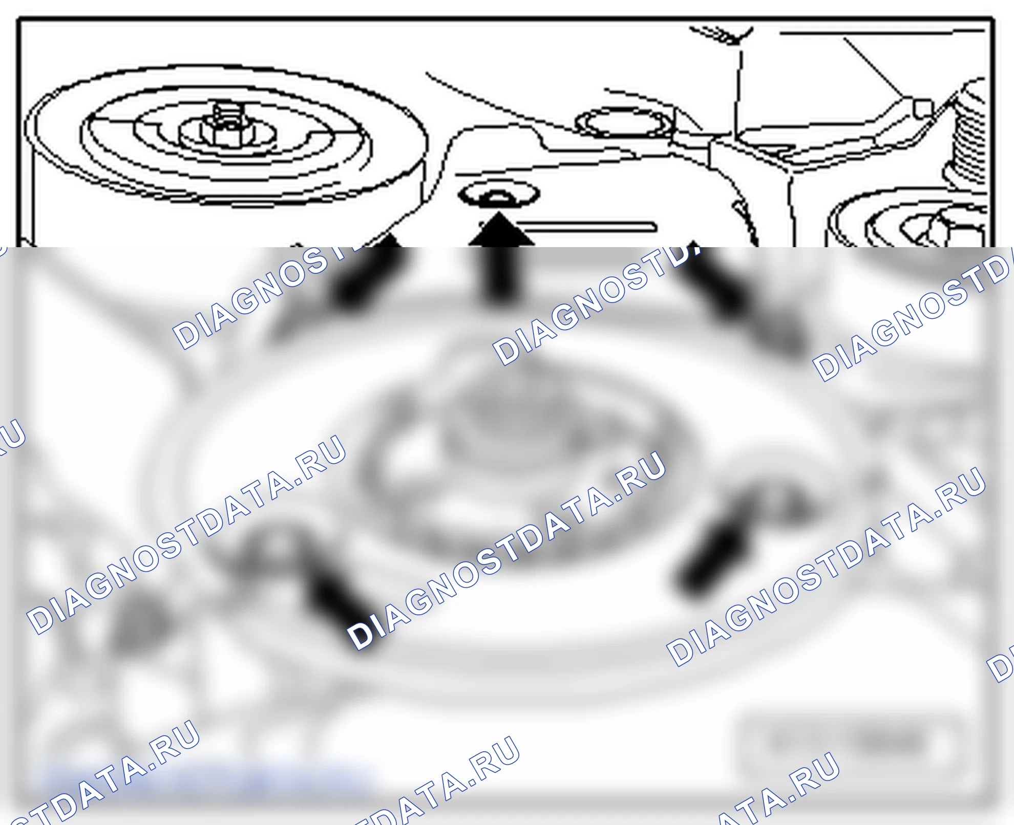 Как снять и установить детали и узлы системы смазки (4-цилиндровый двигатель (2,0 л 4 кл./цил., TDI Common Rail)). SEAT Altea I