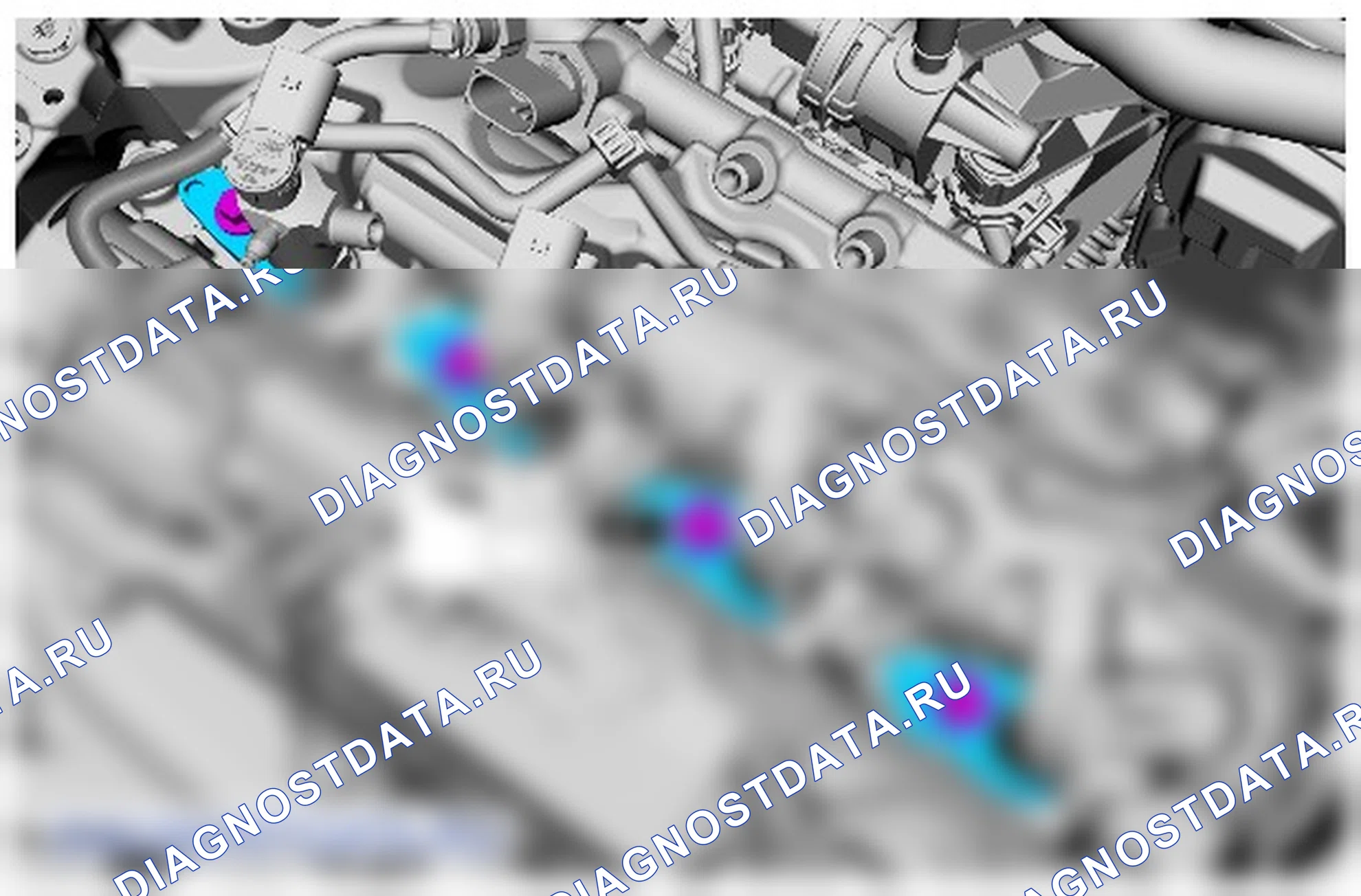Как снять и установить топливные форсунки. Ford Transit VIII