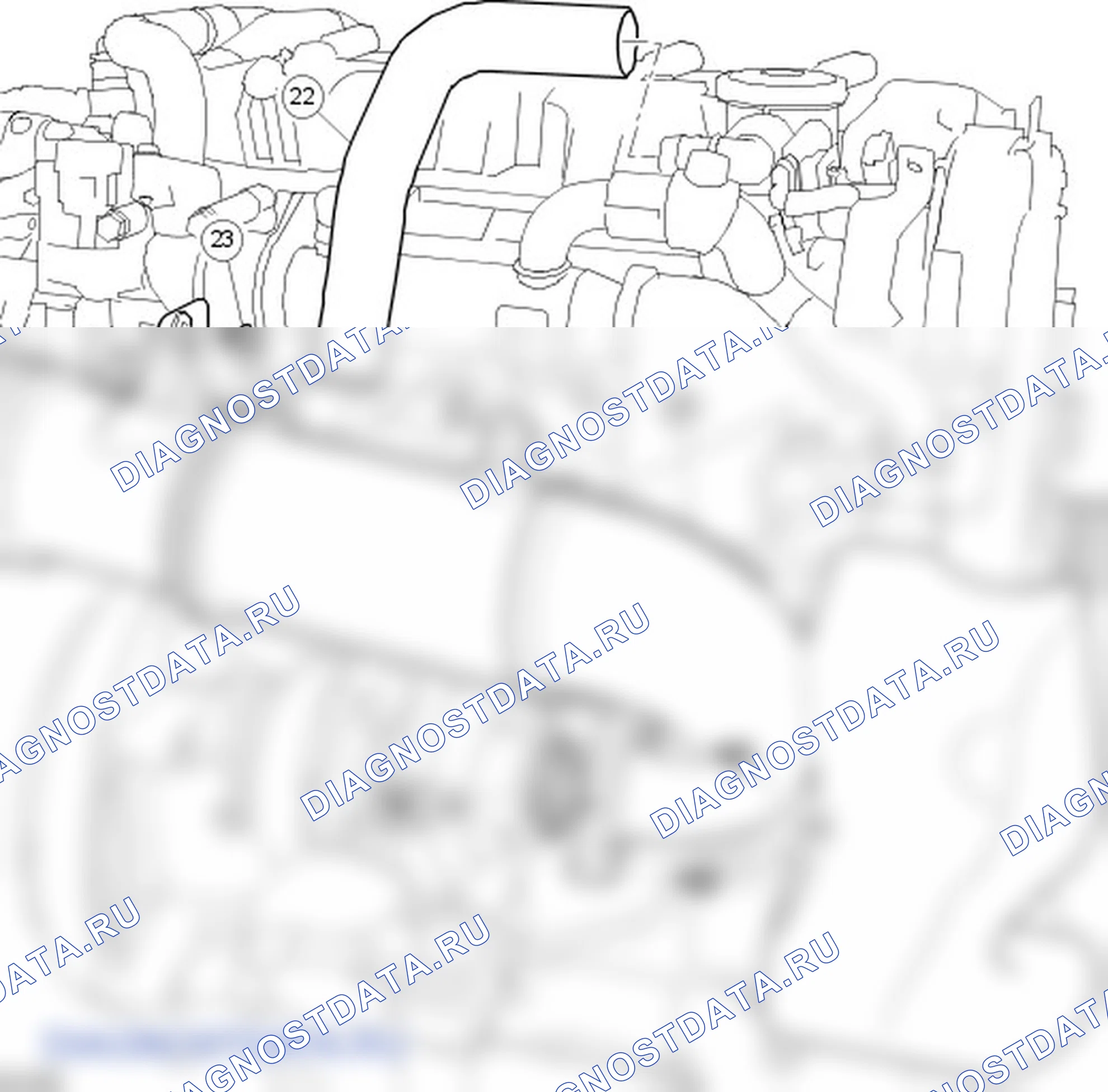 Разборка двигателя. Ford C-MAX I рестайлинг