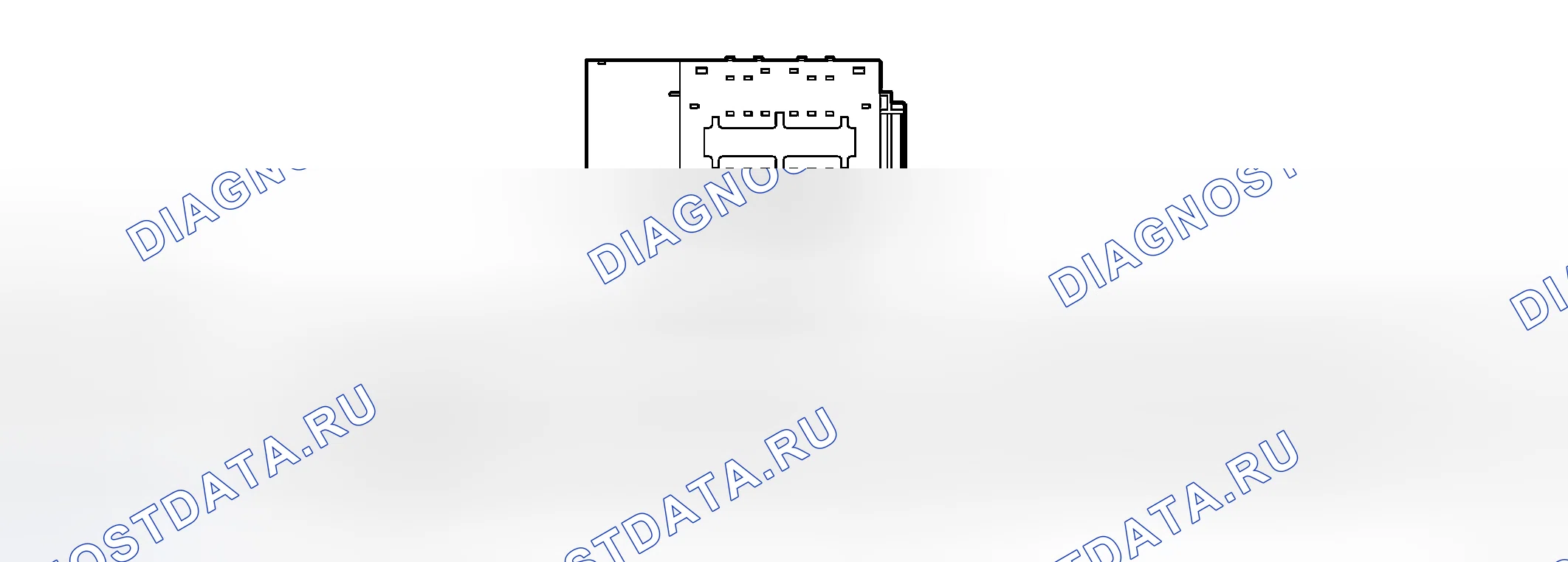 Рис. 9: Интеллектуальная блок предохранителей и реле (Sjb) C2280b. Hyundai Matrix I