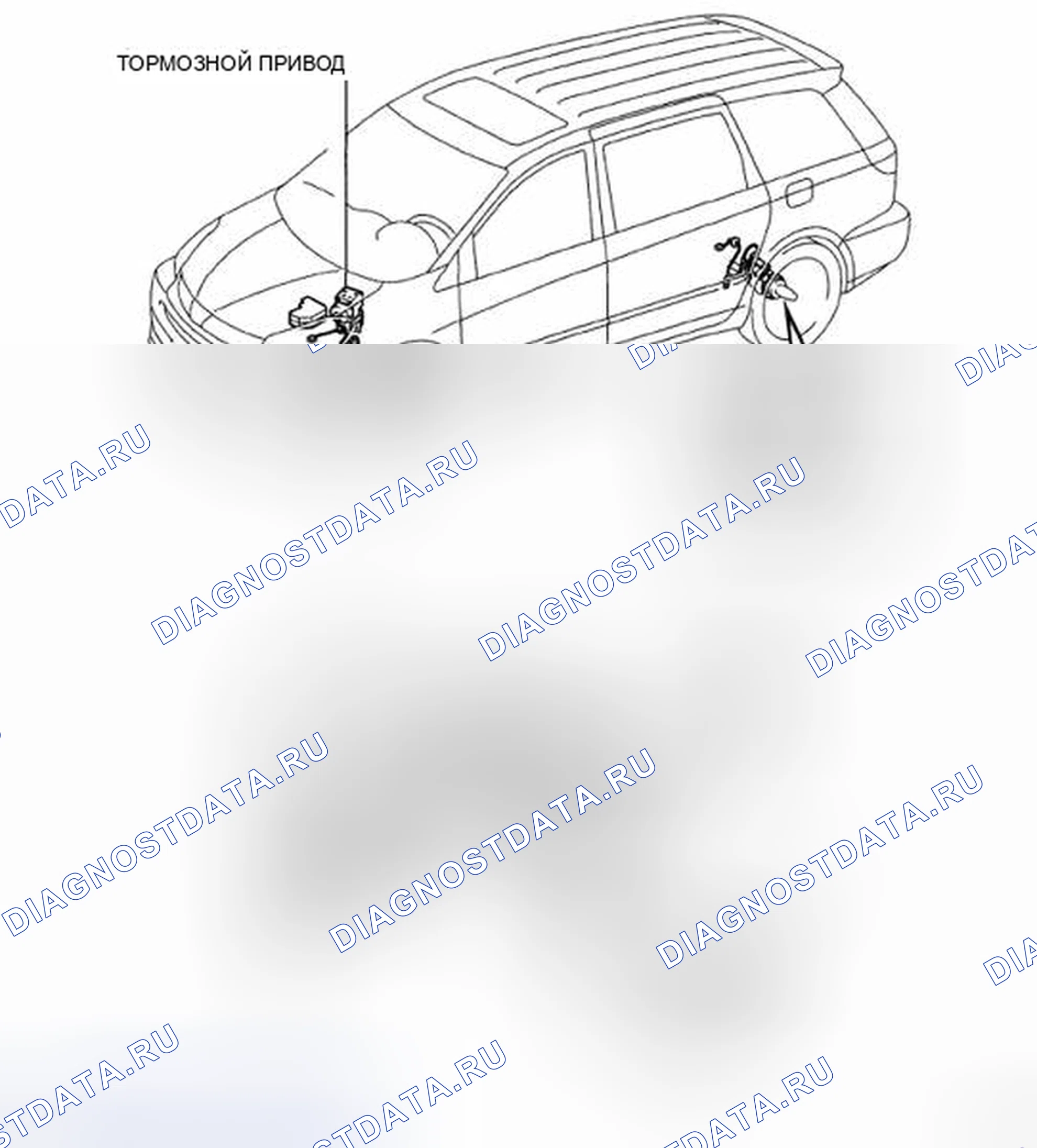 Рис. 81: КОМПОНЕНТЫ. Toyota Sienna II рестайлинг