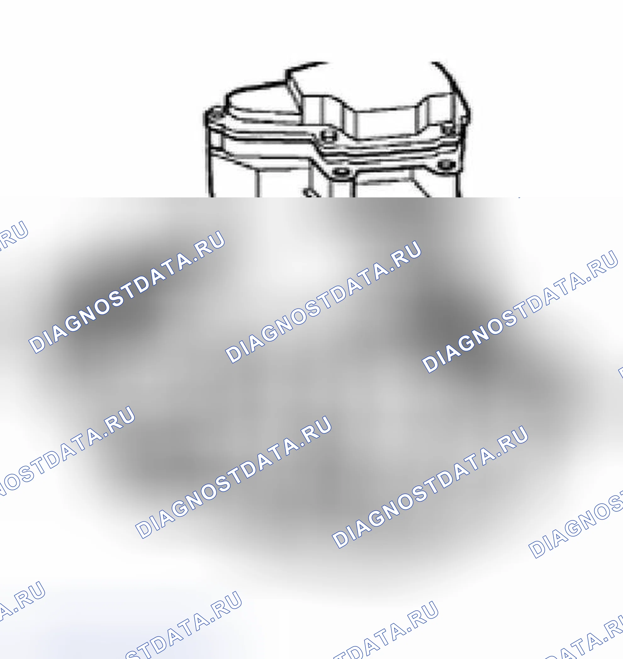 Рис. 79: Расположение на коробке передач. Volkswagen Golf Mk4