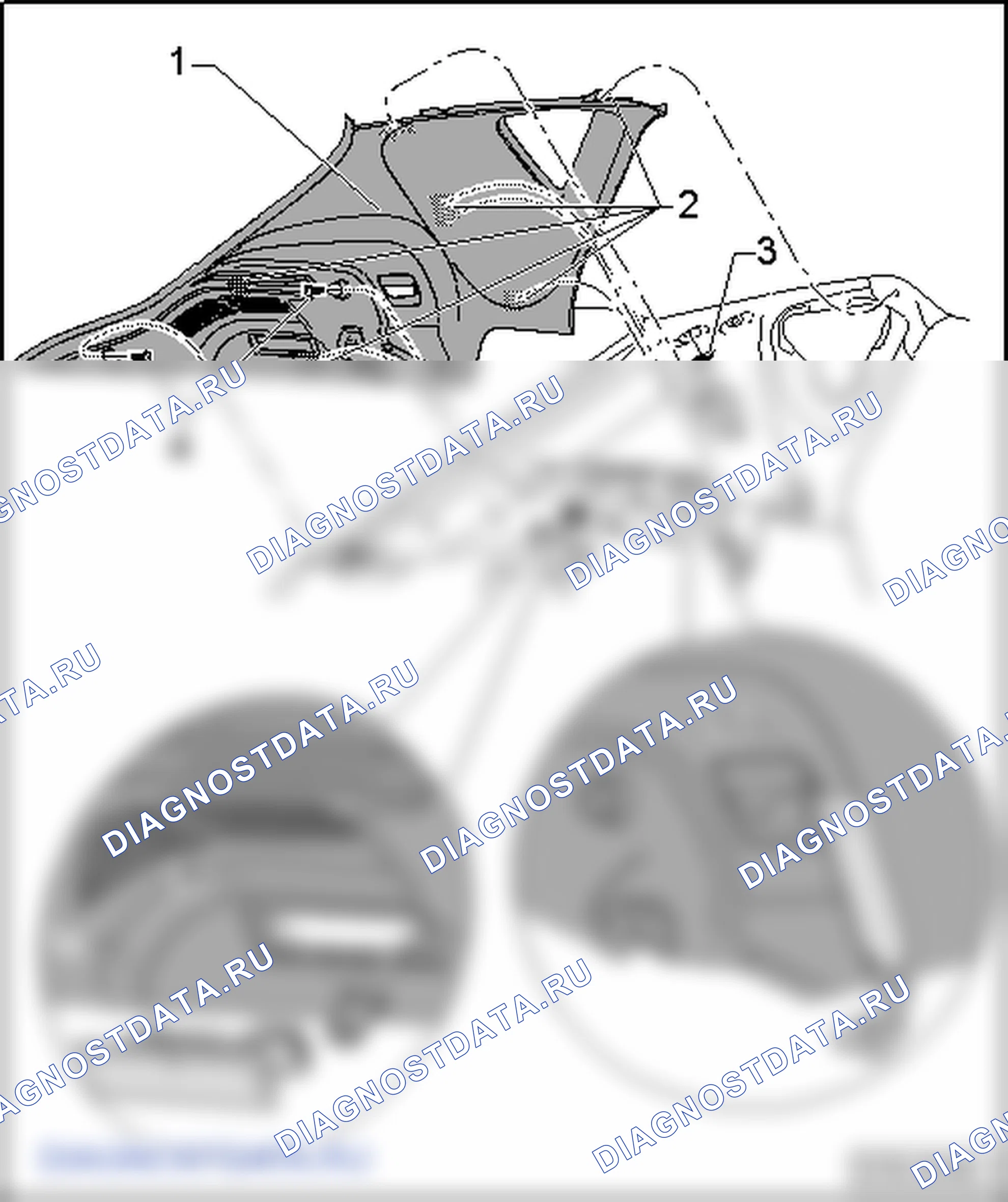 Колонны и боковые панели. SEAT Ibiza IV