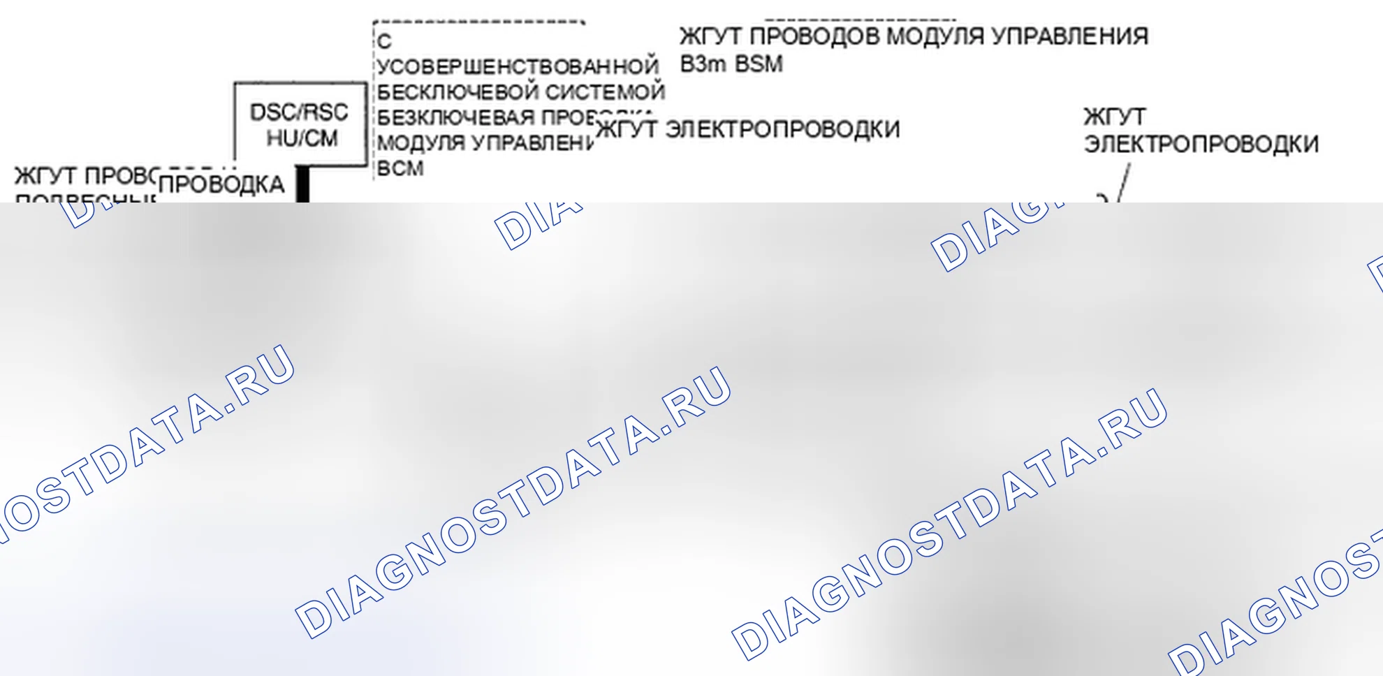 Рис. 11: Модуль управления BSM (левый). Mazda CX-9 I