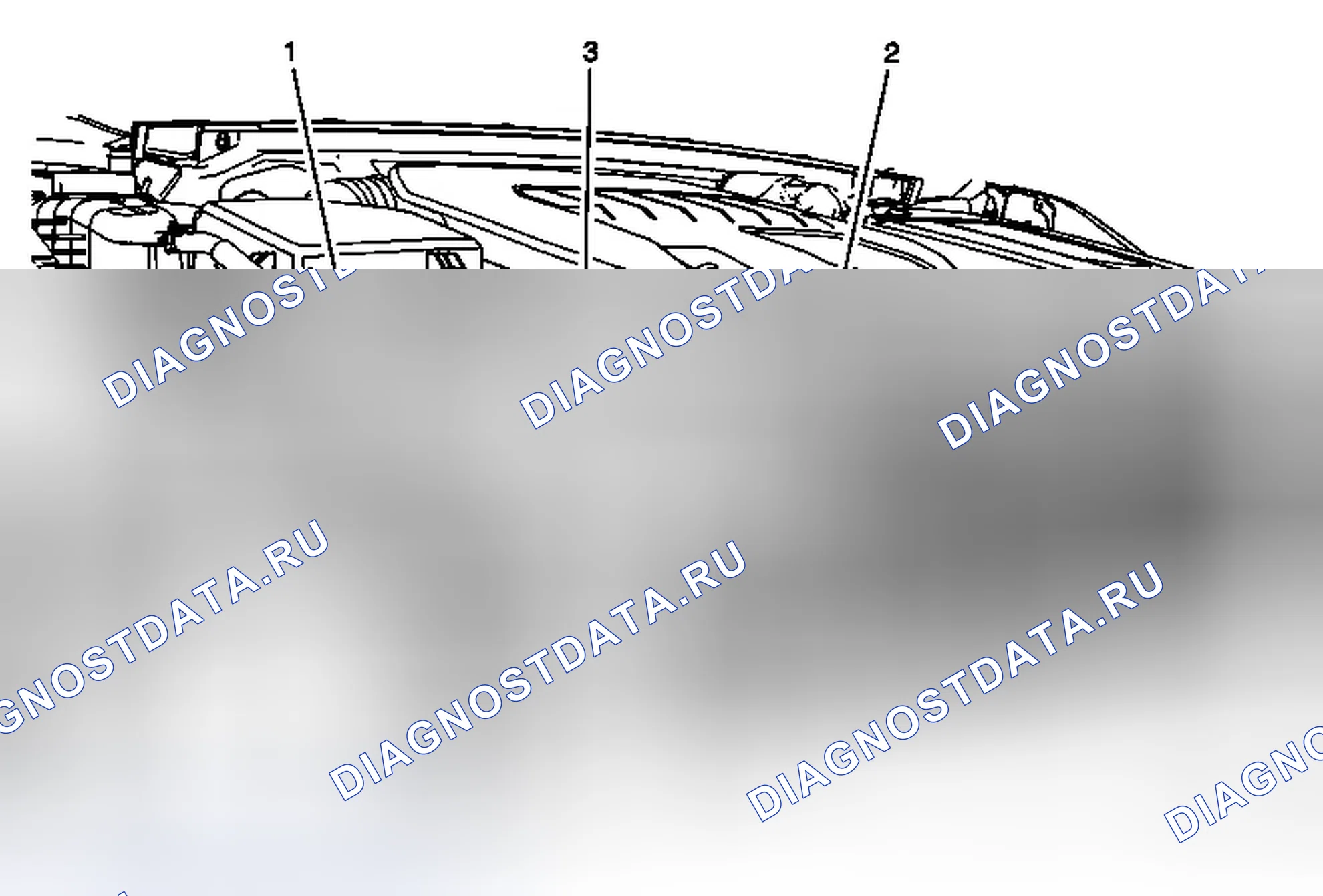 Рис. 116: Замена шланга радиатора хладагента модуля управления генератором. Chevrolet Volt I