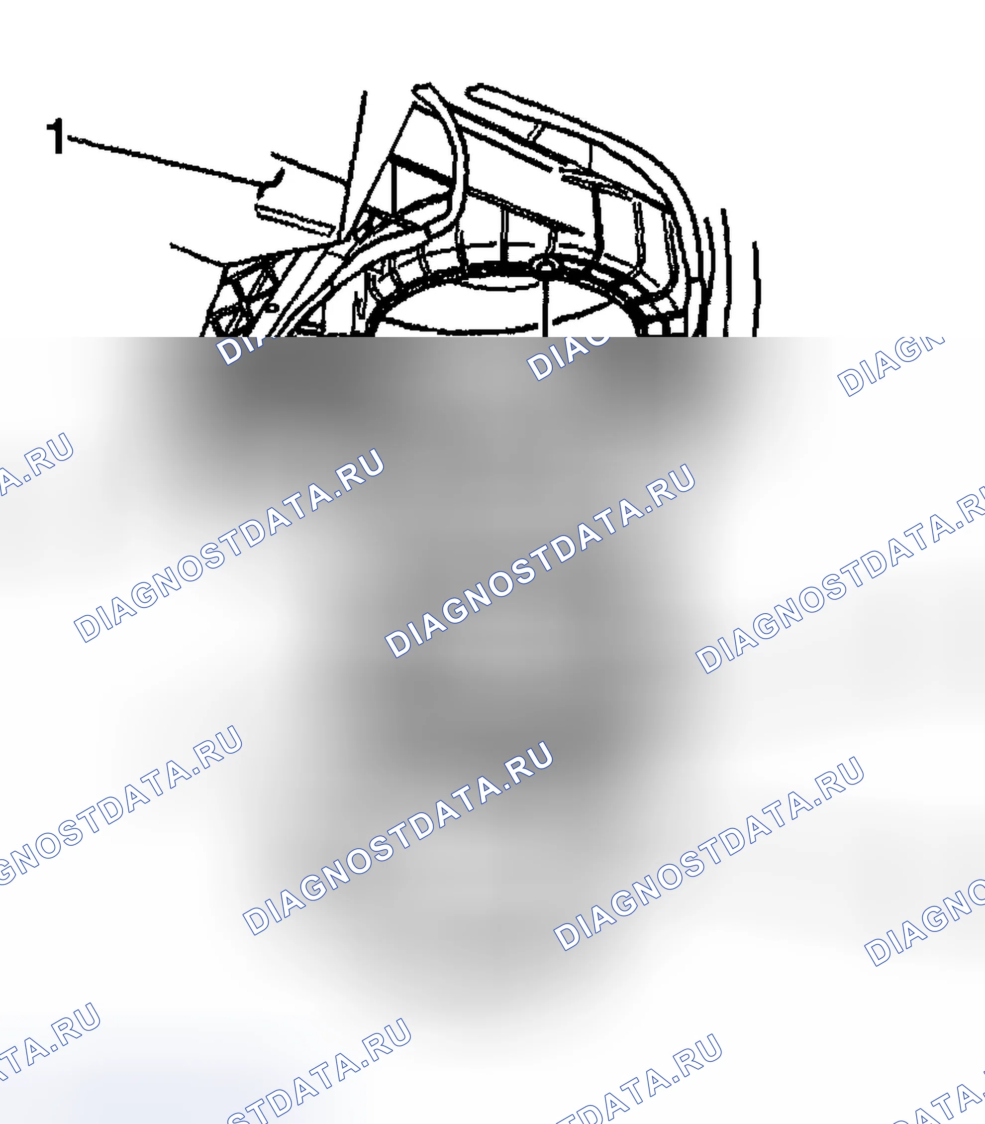 Рис. 102: Порядок демонтажа. Chevrolet TrailBlazer I