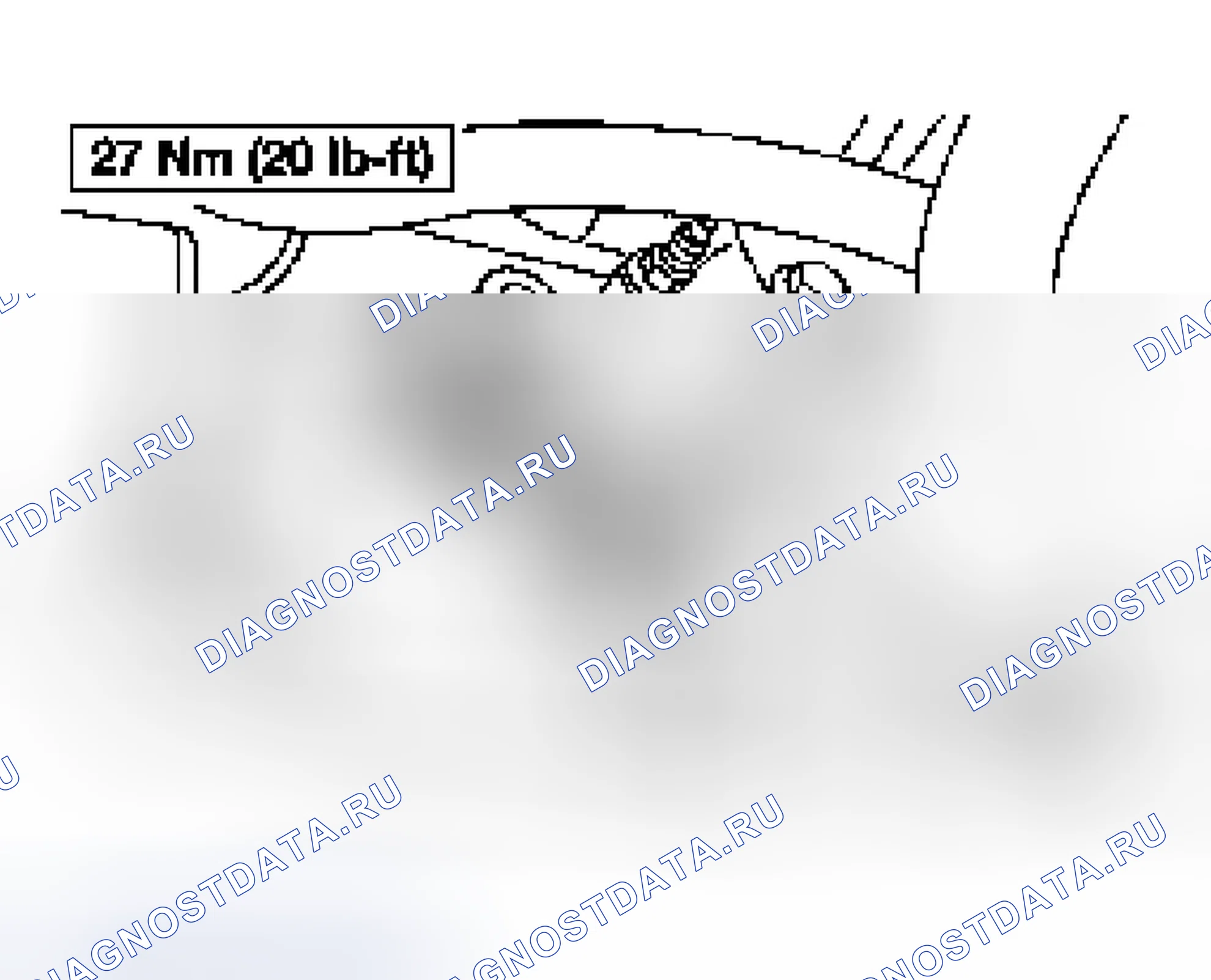 Рис. 685: Демонтаж и монтаж. Ford Escape I