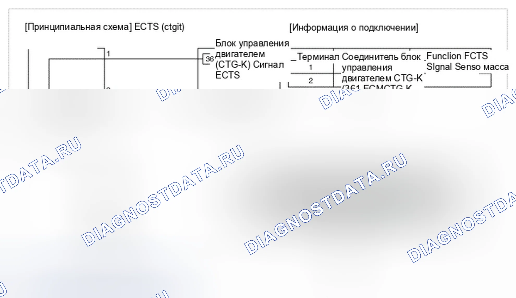 Рис. 48: Принципиальная схема. Hyundai Genesis I рестайлинг