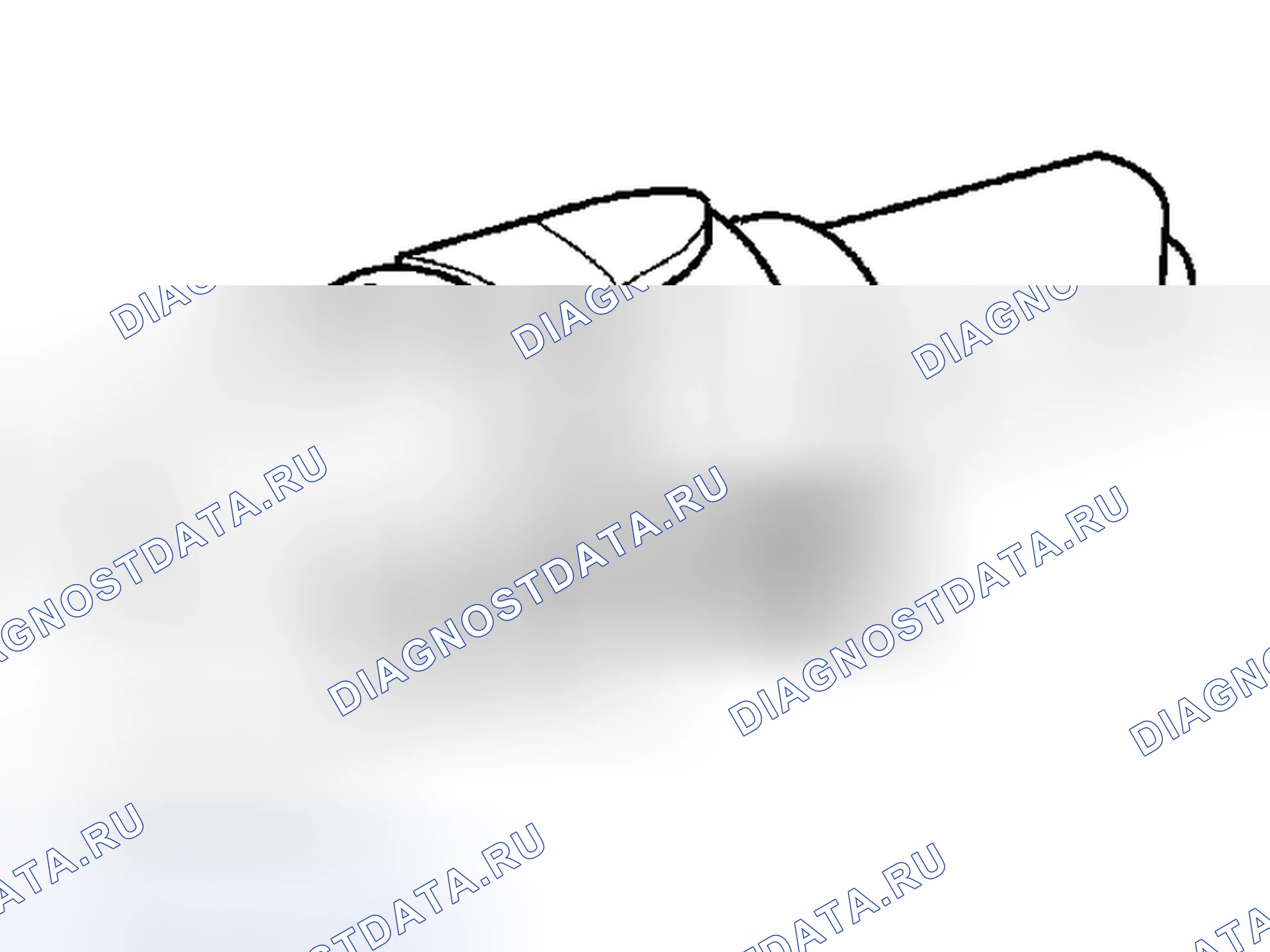 Рис. 43: Разъединение - быстроразъемная муфта с зажимом " R ". Mazda Tribute I