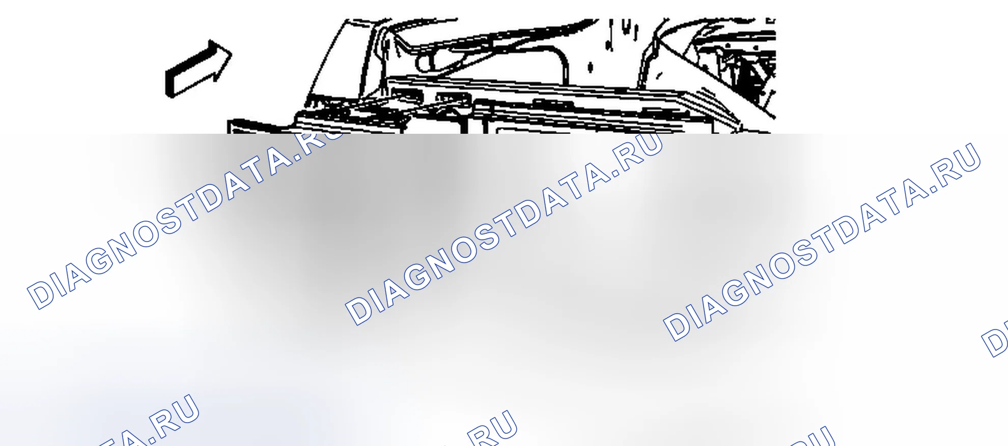 Рис. 14: Замена лицевой панели задней лампы. Chevrolet Camaro V