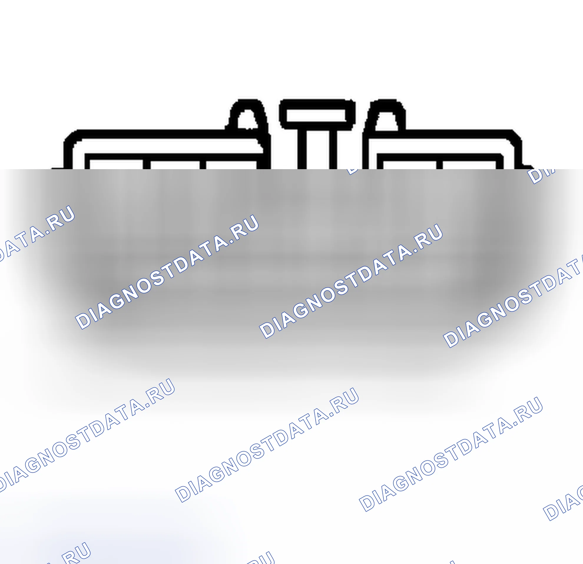Рис. 6: Задняя комбинация света не светится. Toyota Avalon XX20